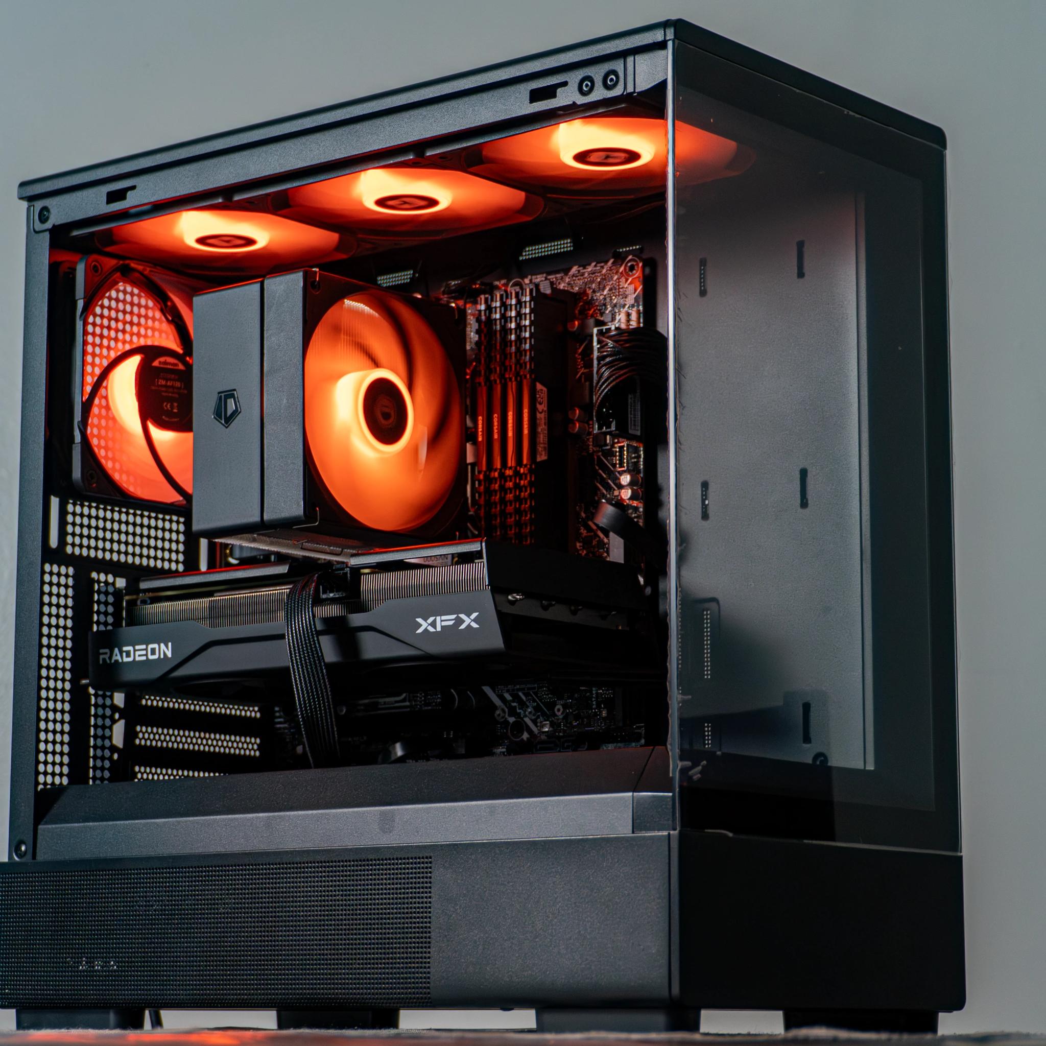 RX 9060XT + i5-12400F Gaming PC | 32GB RAM DDR4 | 1TB NVMe Gen4