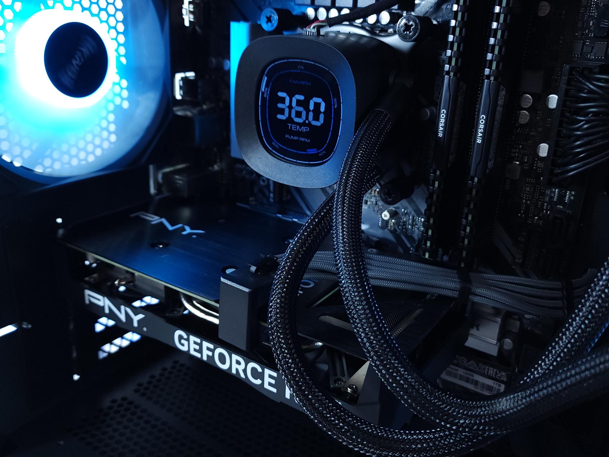 💙RTX 4060●Core i5 12600KF●1TB NVMe●32GB 3200MHz DDR4●1080p Gaming Computer