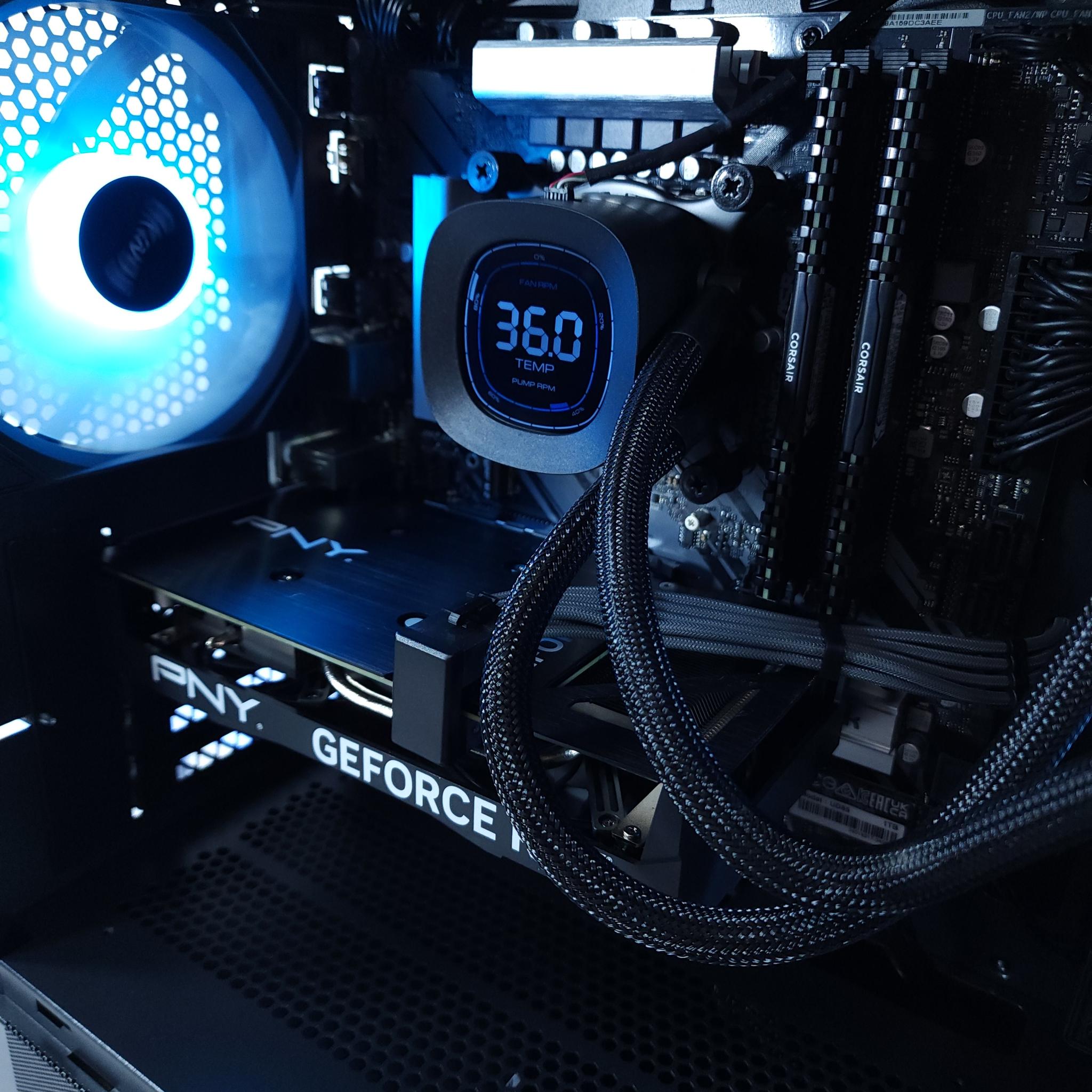 💙RTX 4060●Core i5 12600KF●1TB NVMe●32GB 3200MHz DDR4●1080p Gaming Computer