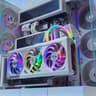 ☃️ High End Whiteout Gaming PC • AMD 9070XT • Ryzen 7 9850X3D • 32GB RAM • 2TB SSD • Plug n' Play