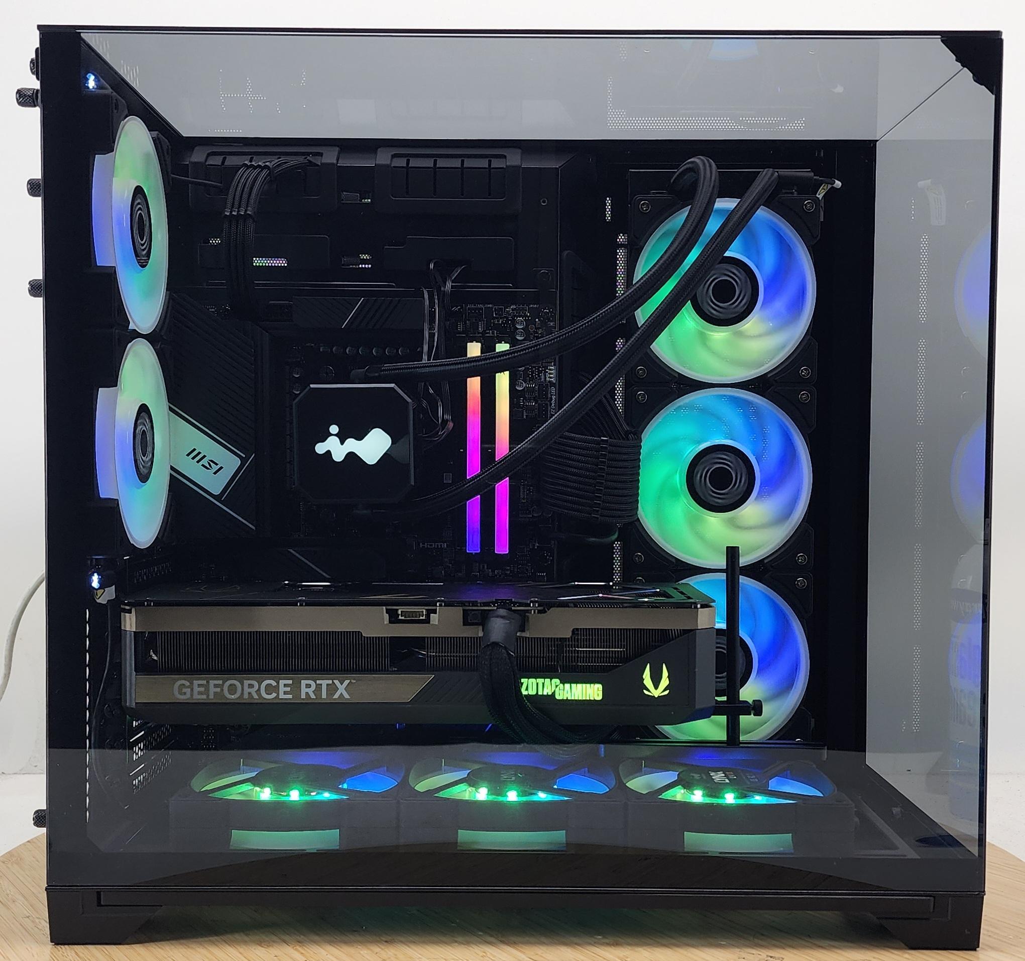 Gaming PC Ryzen 7 9700X 32GB RAM 2TB SSD RTX 5080 16GB Windows 11 Computer
