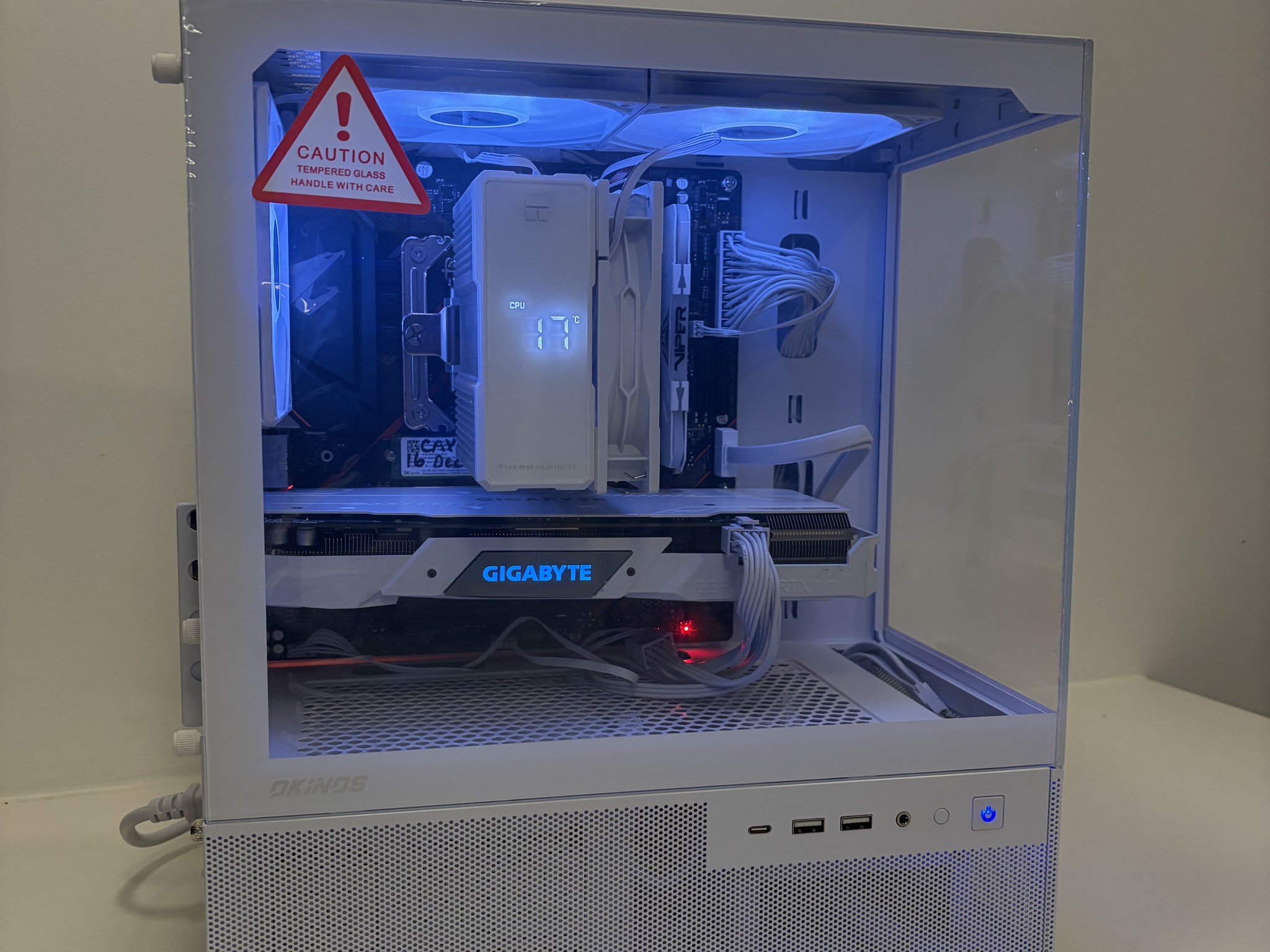 PRICE DROP| 1440p WHITE Gaming PC | RTX 2060 SUPER | 16GB DDR4 | i5 Intel CPU
