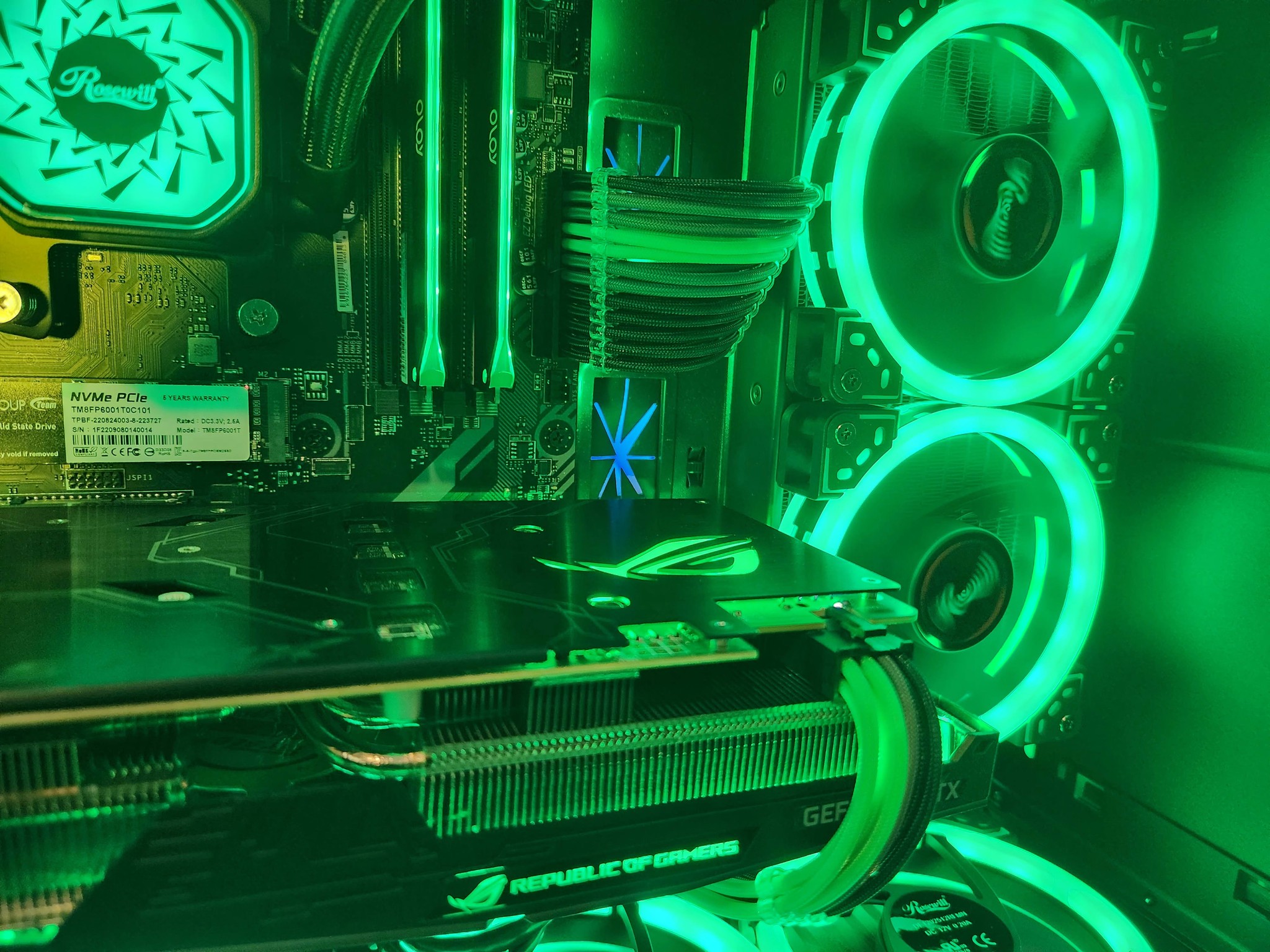 Custom 2700X | GTX 1070ti | 16GB 3600 MHz | 1TB NVME SSD Gaming PC