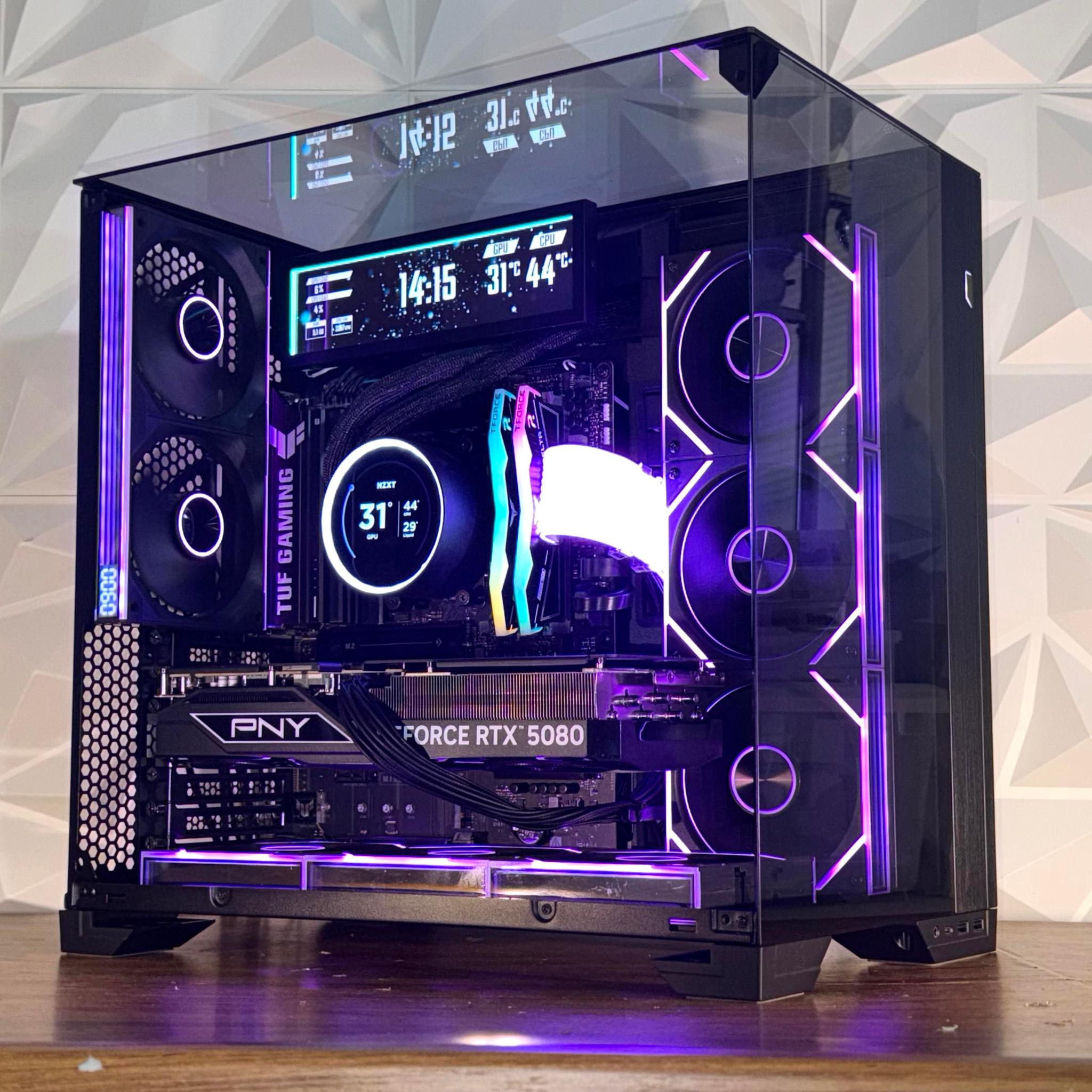 ⚫ Ryzen 7 9800X3D | RTX 5080 | 32GB DDR5 | 2TB 990 Pro | Windows 11 Pro "VISION PHANTOM" ⚫