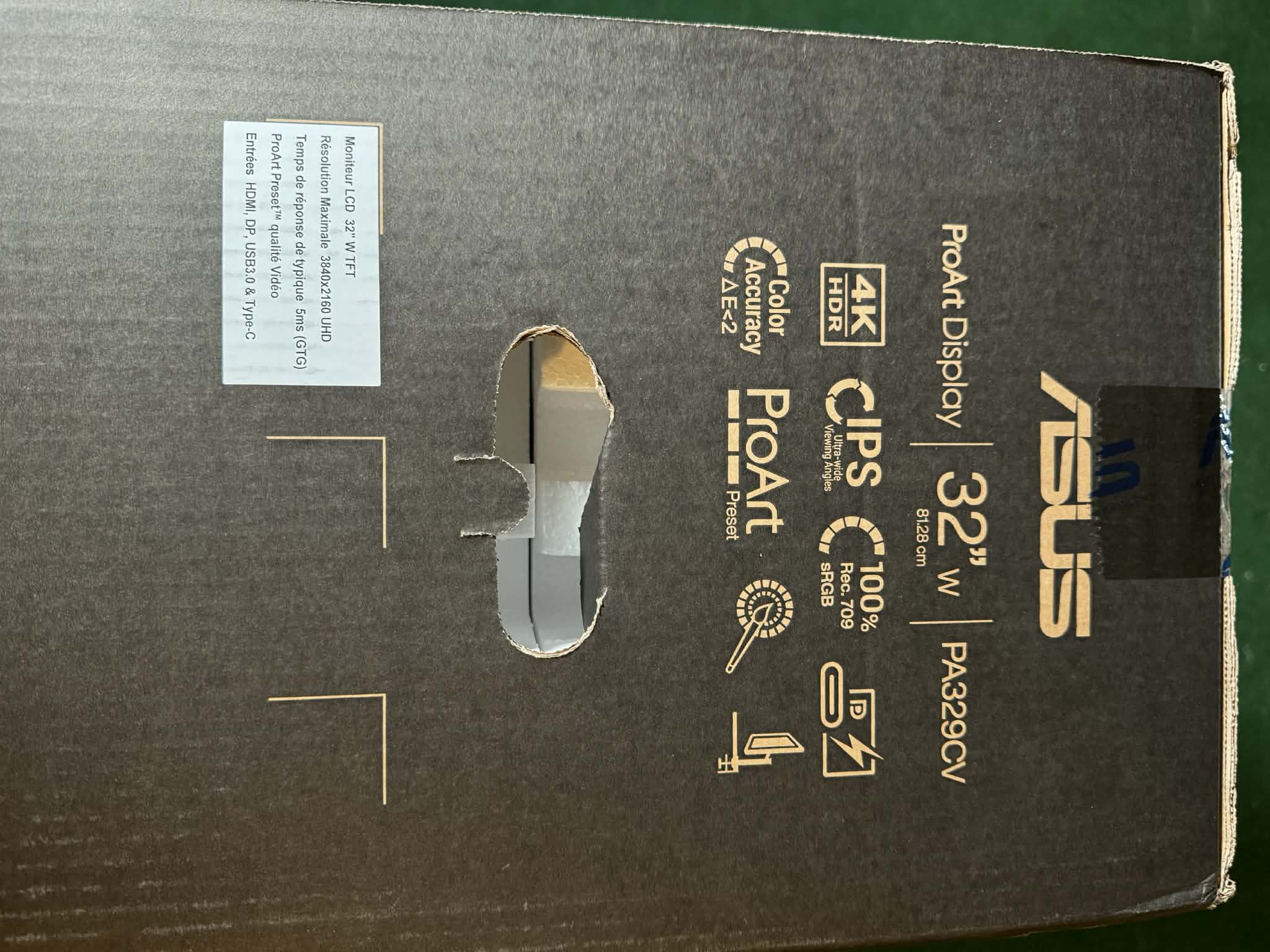 ASUS 32" ProArt Display Professional IPS PC Monitor 4K UHD 3840x2160 - PA329CV