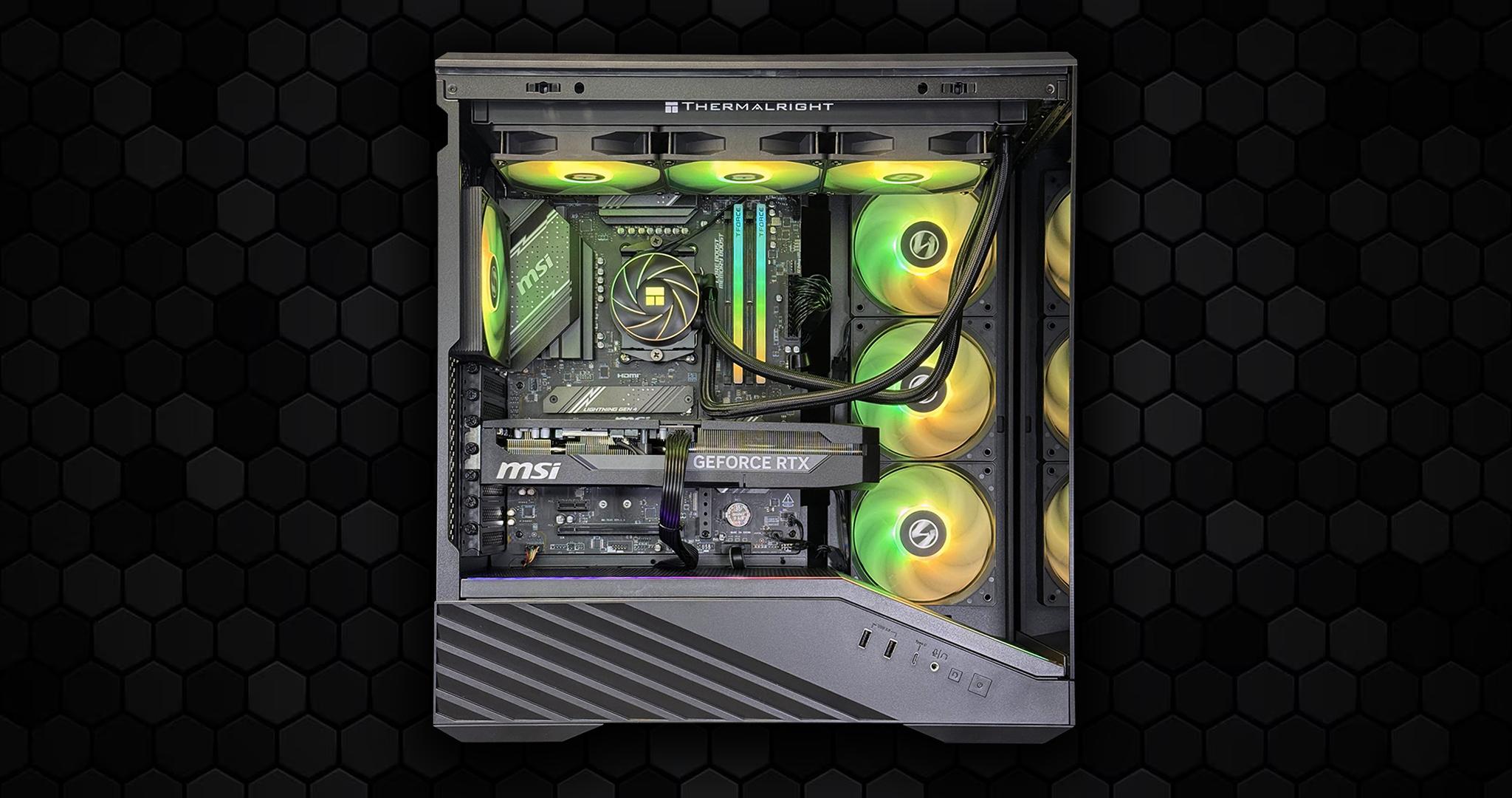 Ryzen 7 9800X3D | RTX 5080 16GB | 32GB DDR5 (6000 MT/s) | 2TB SSD | 850W Gold PSU | AI Vector