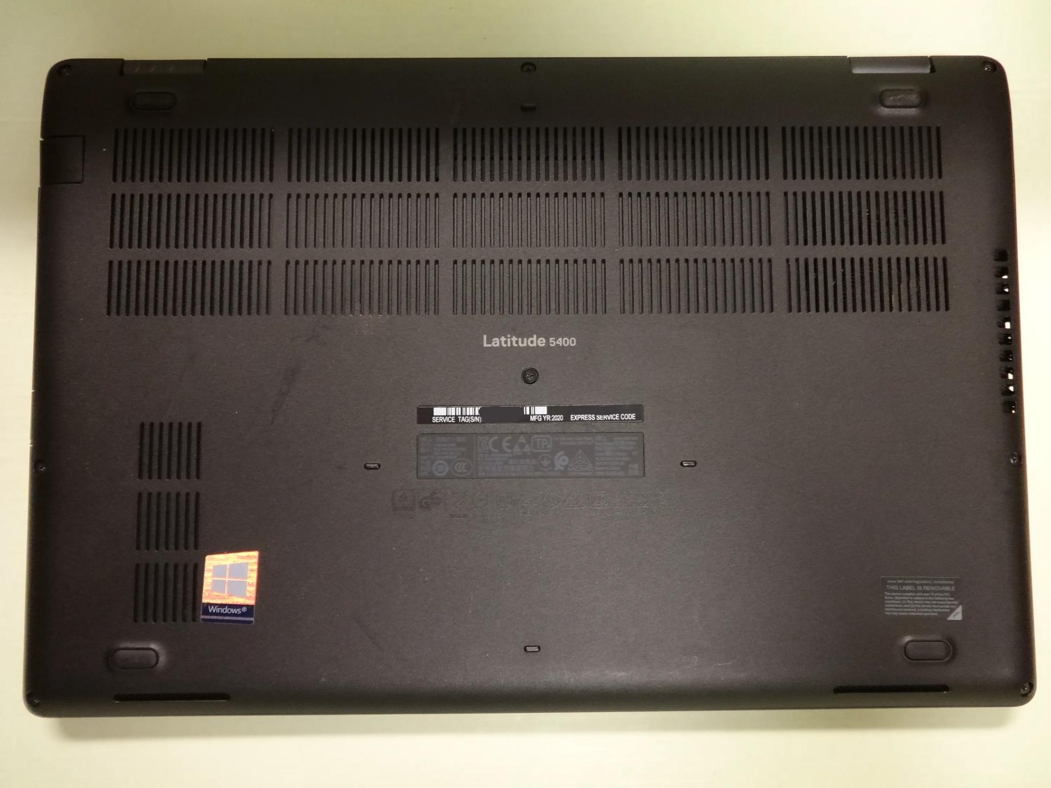 Dell 14" Latitude 5400 Intel i7-8665U 32GB Memory 256GB SSD Win11 Pro with USB-C Charger