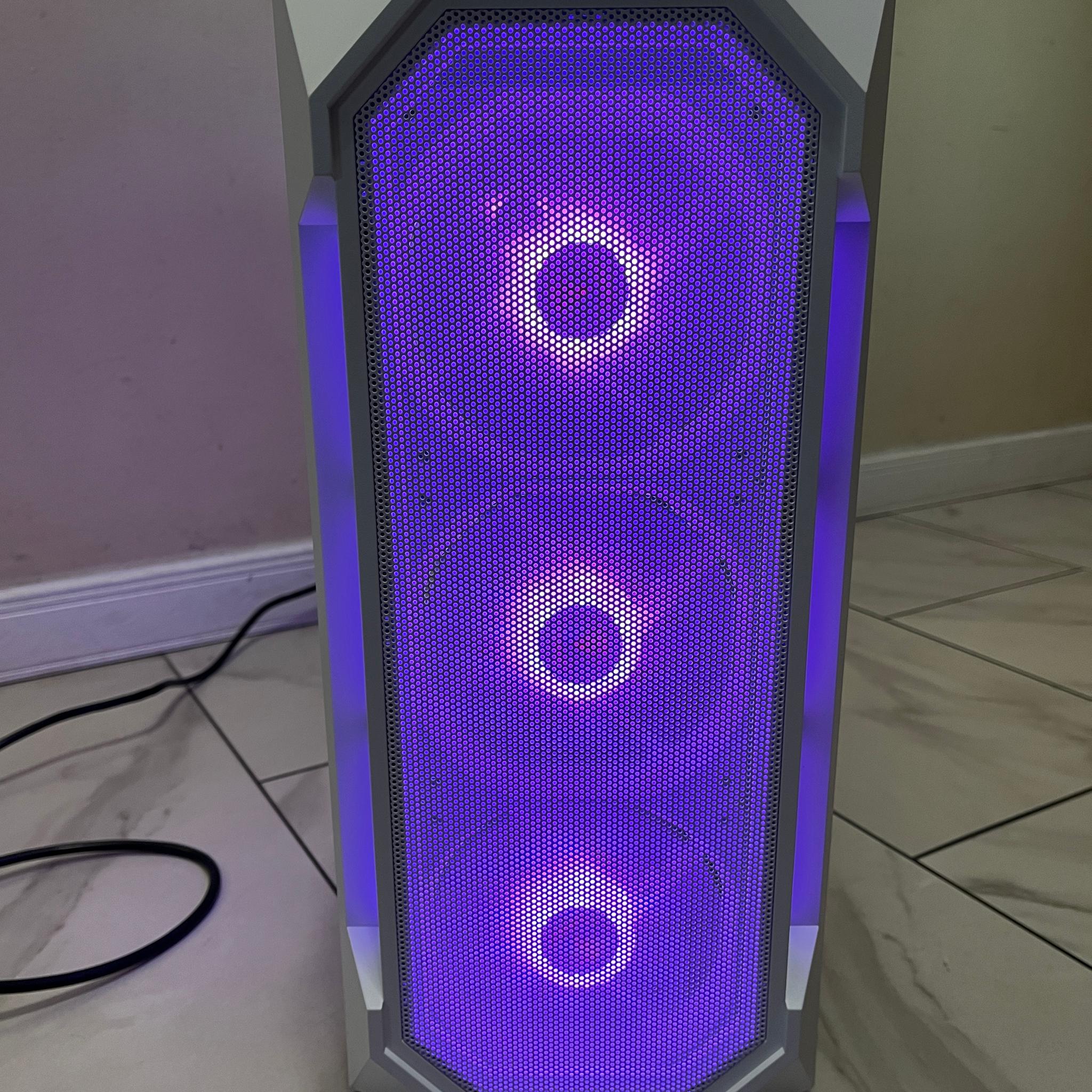 🟠🔥 Intel i5-6600, AMD W5700 8GB, 12GB RAM,  500 GB SSD, High Performance RGB Gaming PC 🖥️🟢