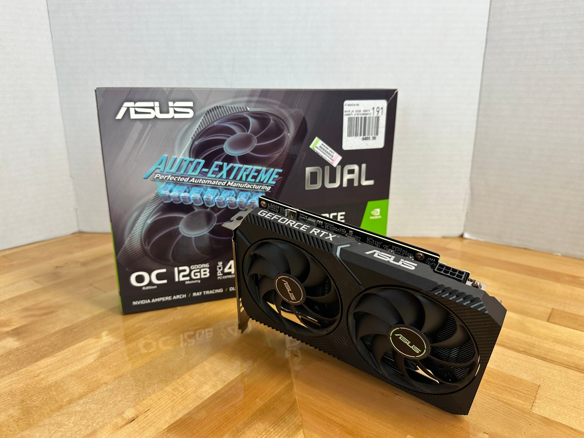 ASUS DUAL GeForce RTX 3060 OC 12GB