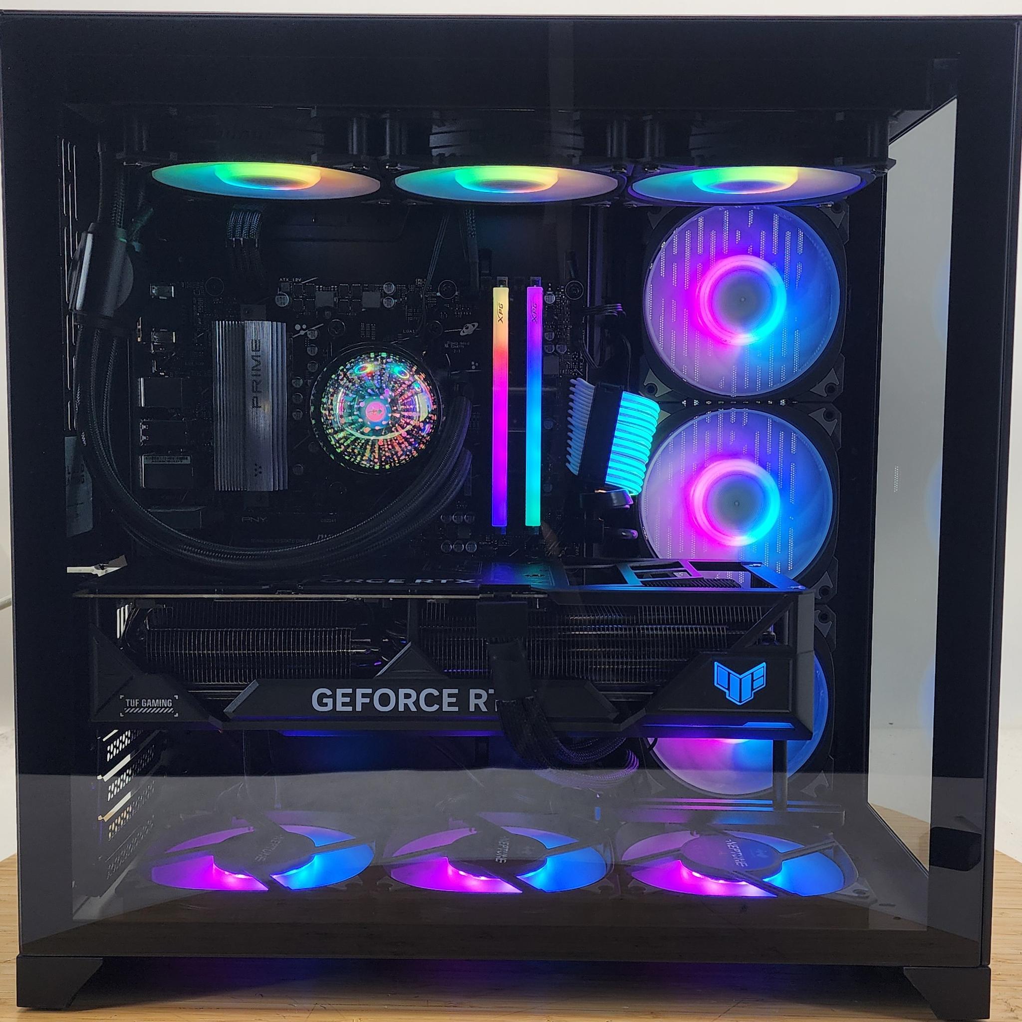Gaming PC Ryzen 7 7800X3D 32GB RAM 2TB SSD RTX 4080 16GB Windows 11 Computer
