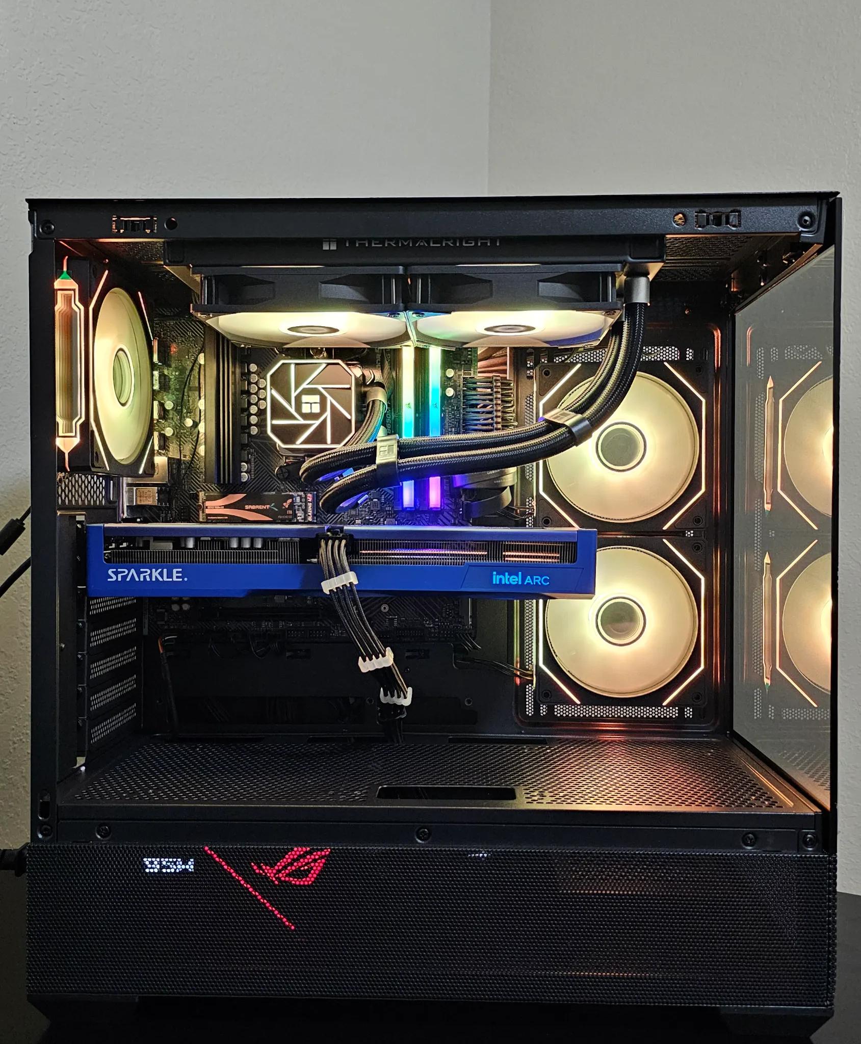 ARC B580 - Ryzen 9600X - 1080P/1440P GAMING PC - 32GB DDR5 - 1TB SSD