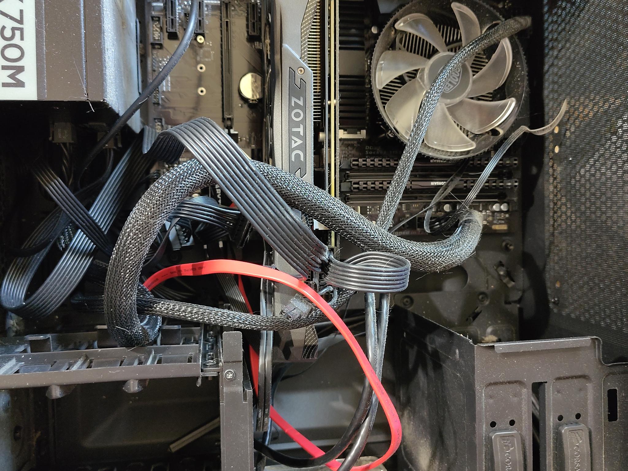 Old gaming PC for parts (no hard drive)