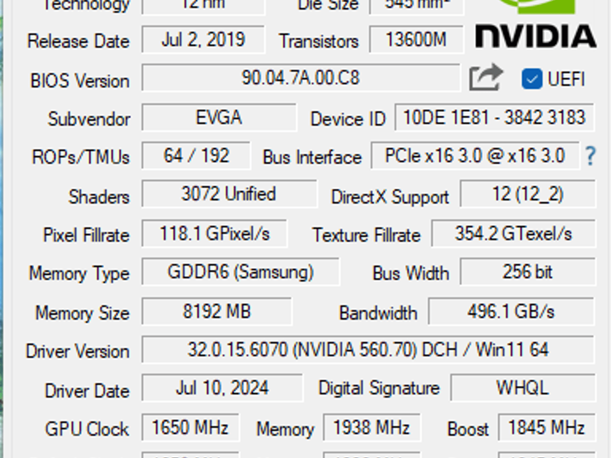 EVGA XC ULTRA GAMING GeForce RTX 2080 SUPER (08G-P4-3183-KR), 8GB GDDR6, RGB LED, Metal Backplate
