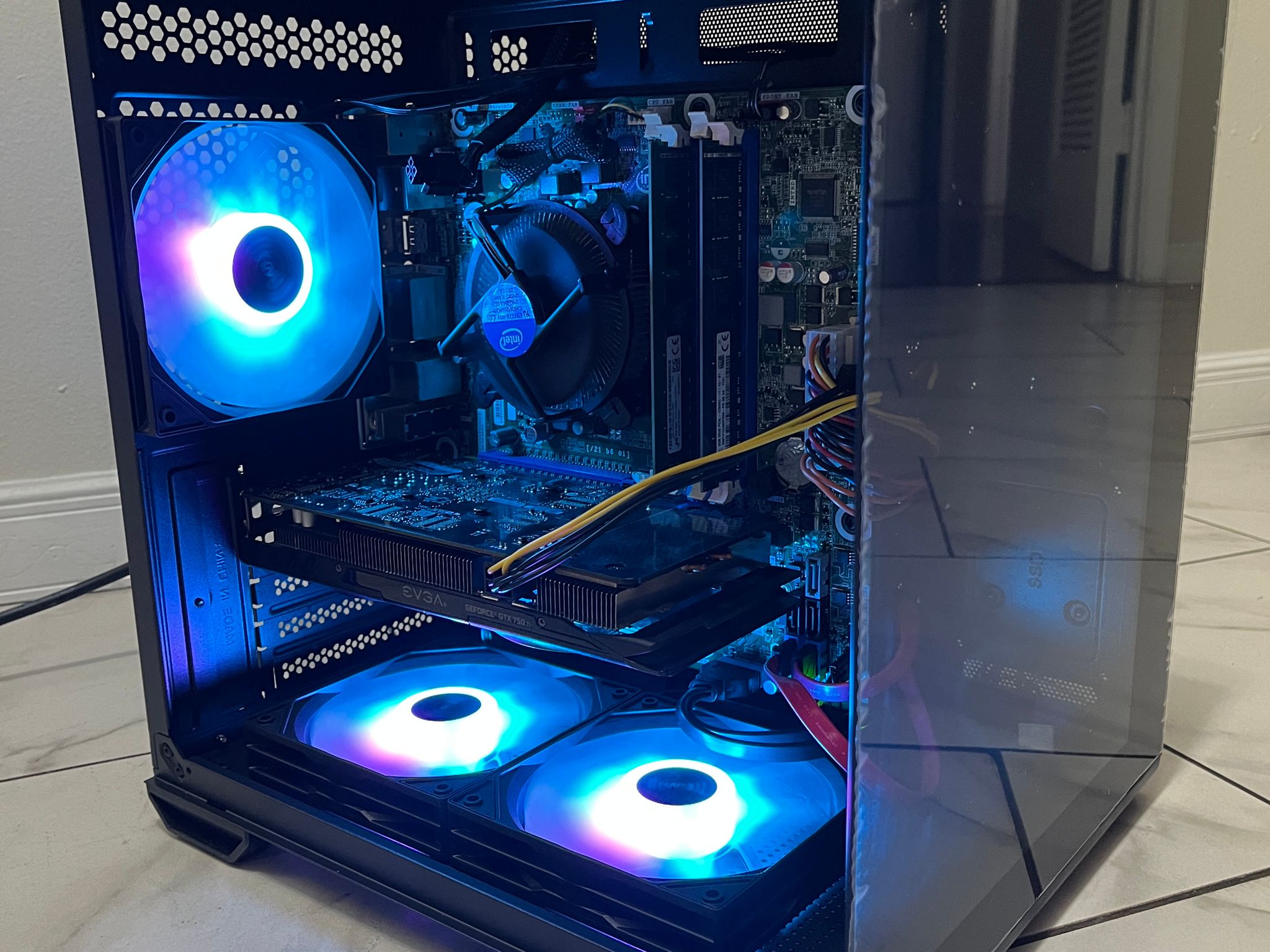 Super Budget Gaming PC - Intel i7-3770, NVIDIA GTX 750 Ti, 16GB RAM, 628GB Storage, w/ Wi-Fi & BT