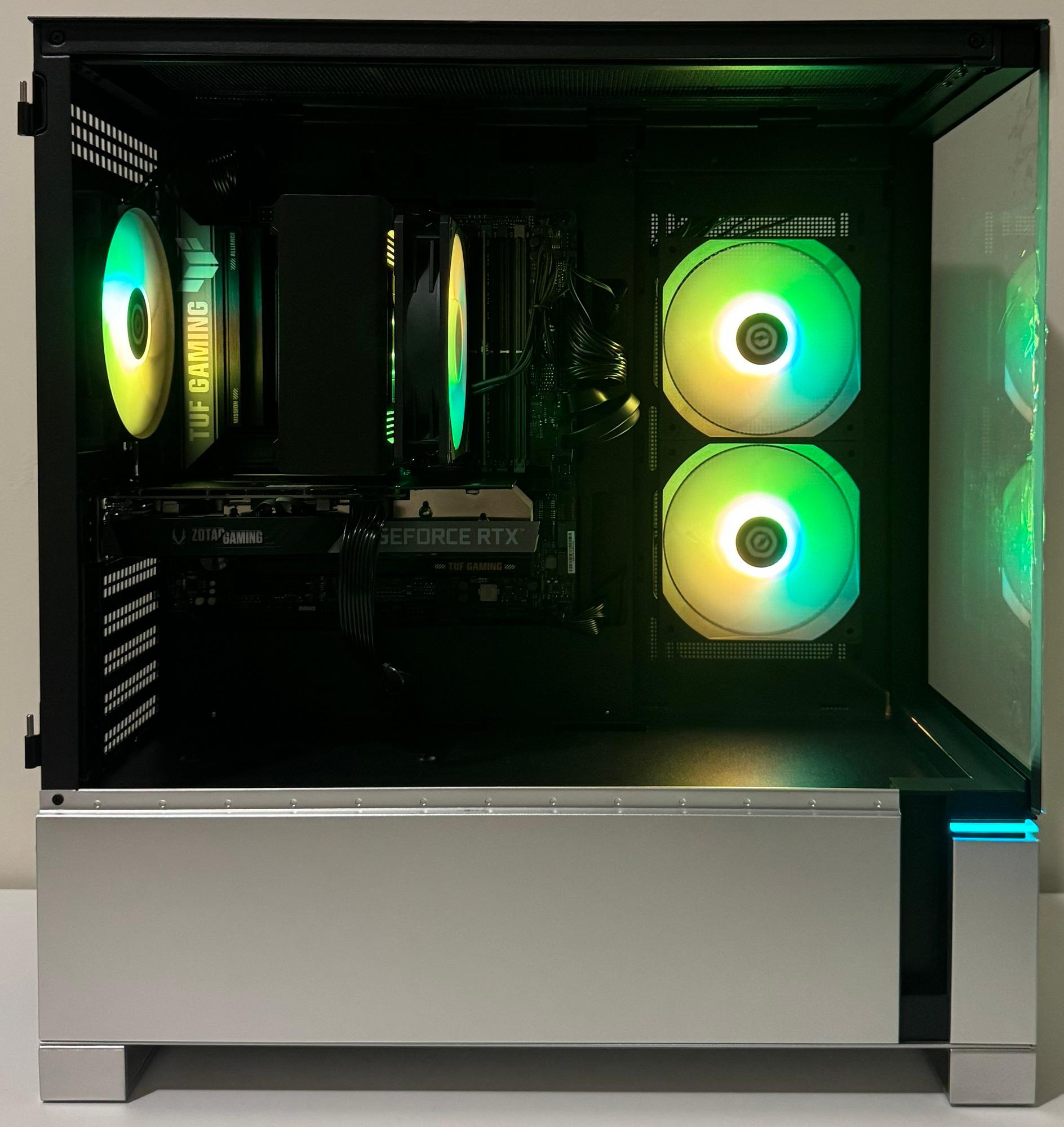 Intel Core Ultra 5 225F 32GB DDR5 GeForce RTX 3060 12GB 1TB NVMe SSD ASUS TUF GAMING B860M-PLUS WIFI