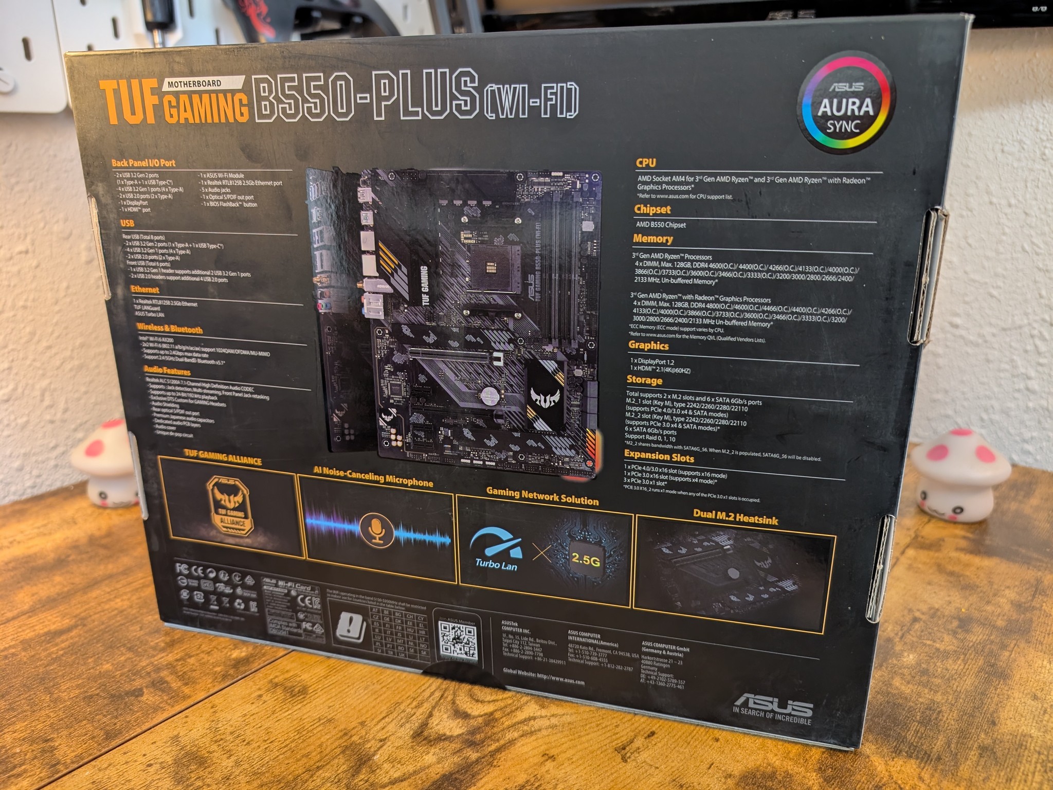 ASUS TUF Gaming B550-PLUS (WiFi) ATX