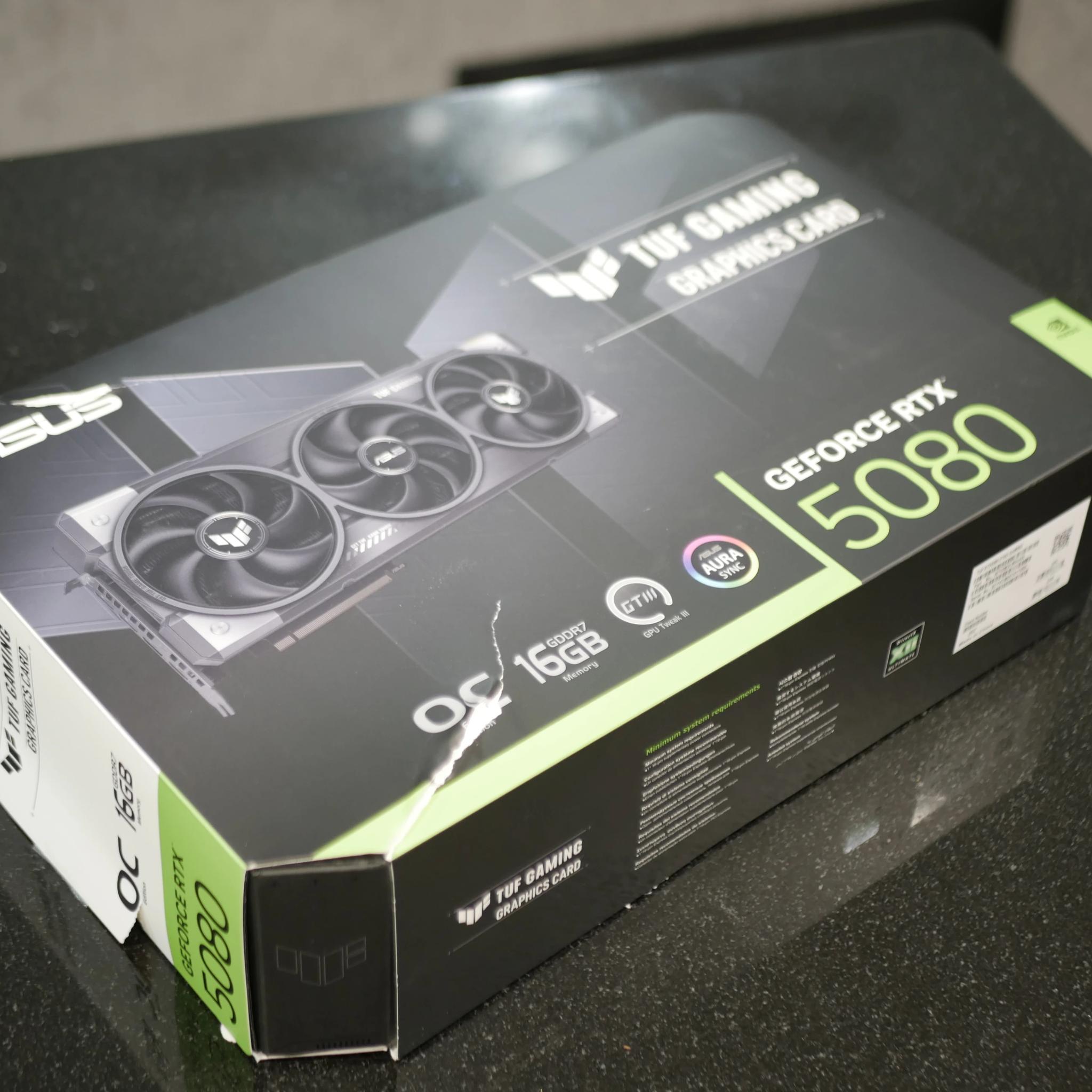 RTX 5080 Asus TUF Gaming OC EDITION
