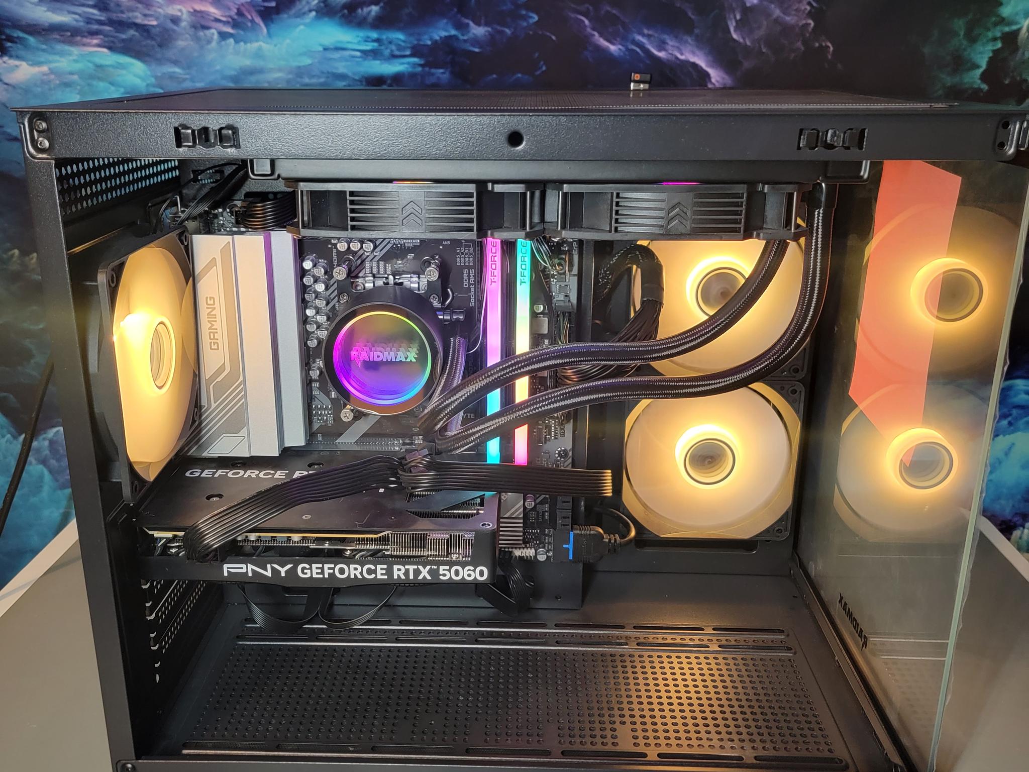 PNY RTX 5060 8GB + Ryzen 7600x PC Build #42