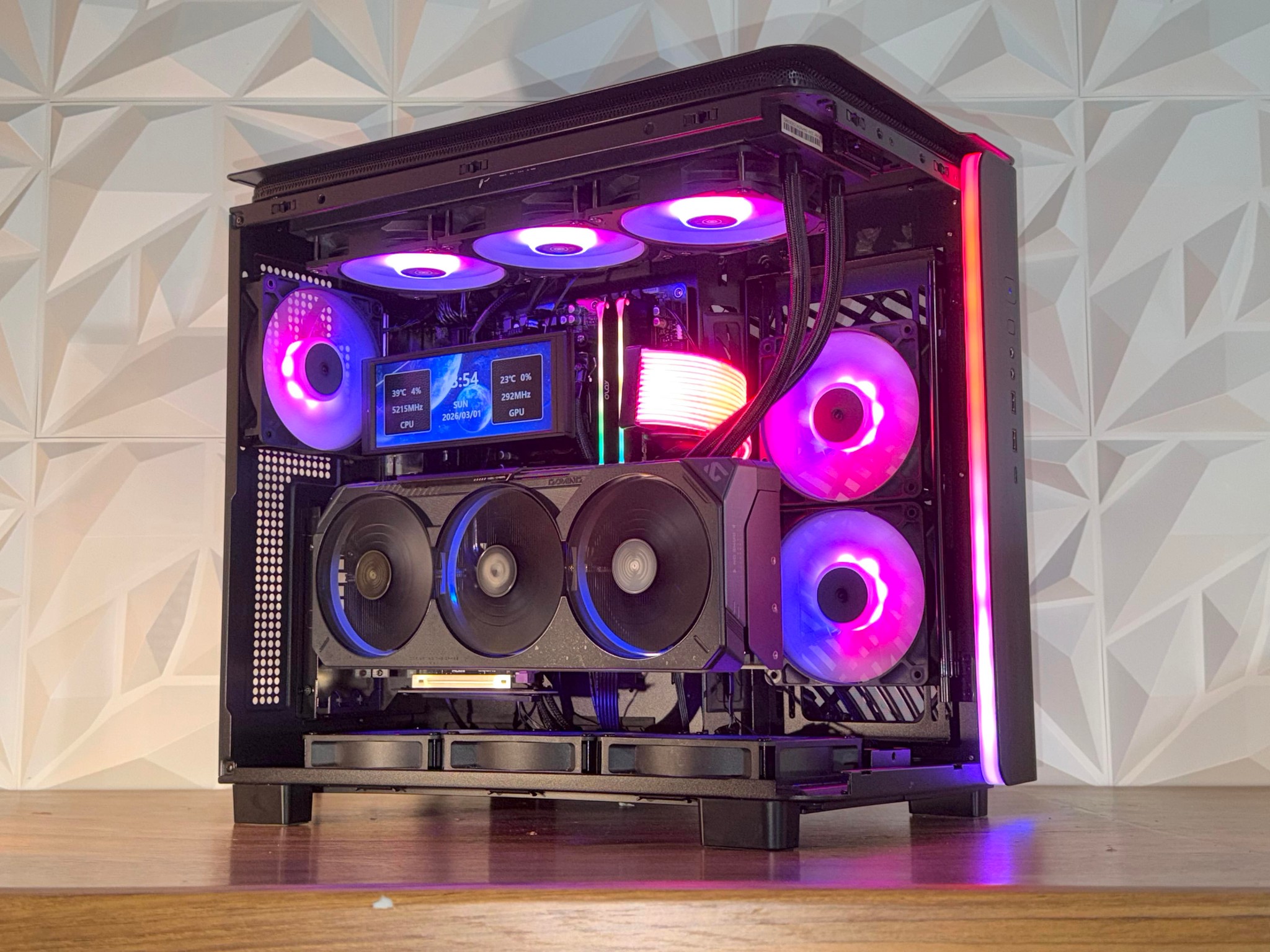 ⚡RTX 5070 TI | 9800x3d | 32gb DDR5 | 2tb NVMe SSD | Windows 11 | "Project Nebula 95"