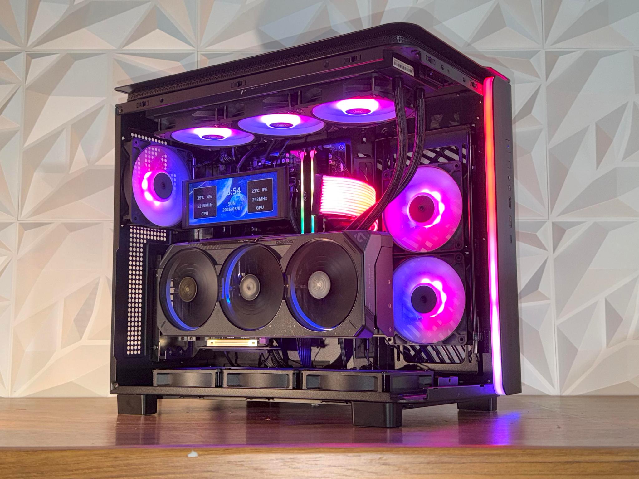 ⚡RTX 5070 TI | 9800x3d | 32gb DDR5 | 2tb NVMe SSD | Windows 11 | "Project Nebula 95"