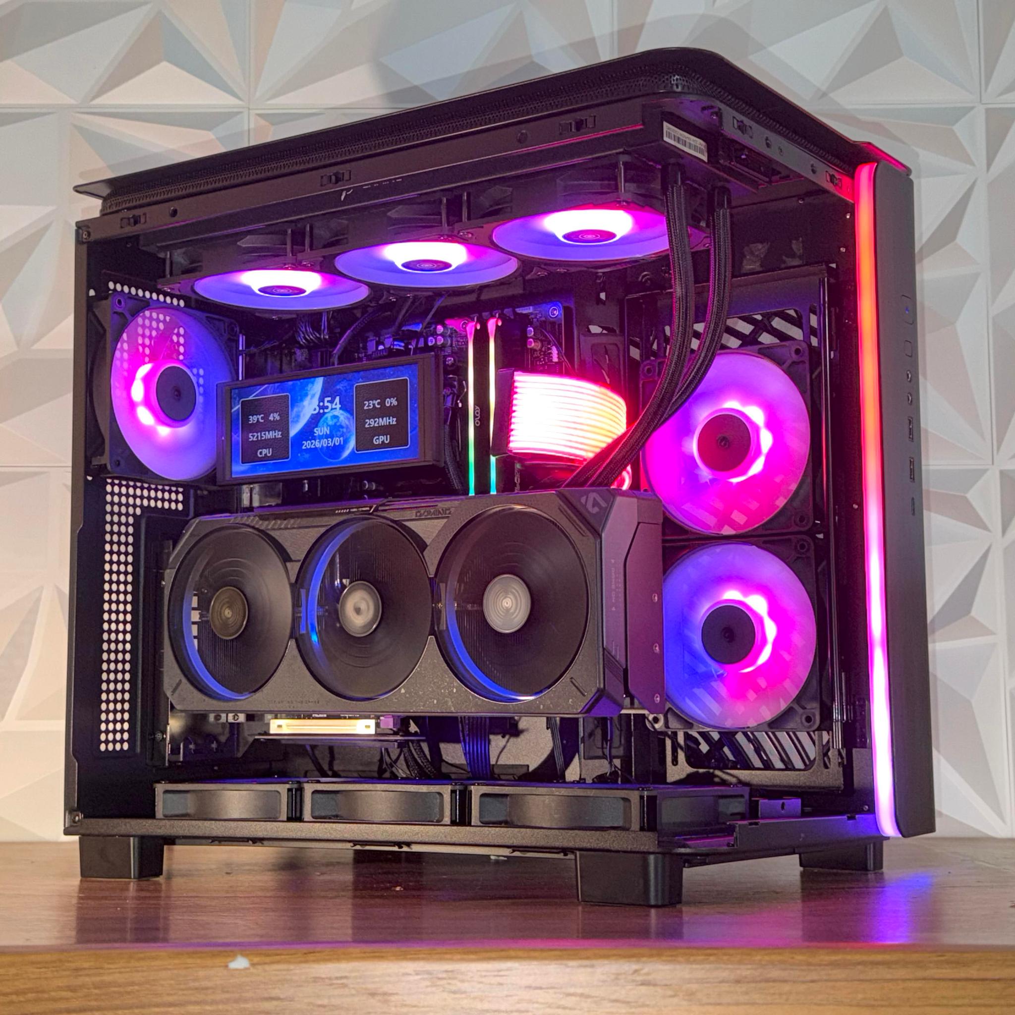 ⚡RTX 5070 TI | 9800x3d | 32gb DDR5 | 2tb NVMe SSD | Windows 11 | "Project Nebula 95"