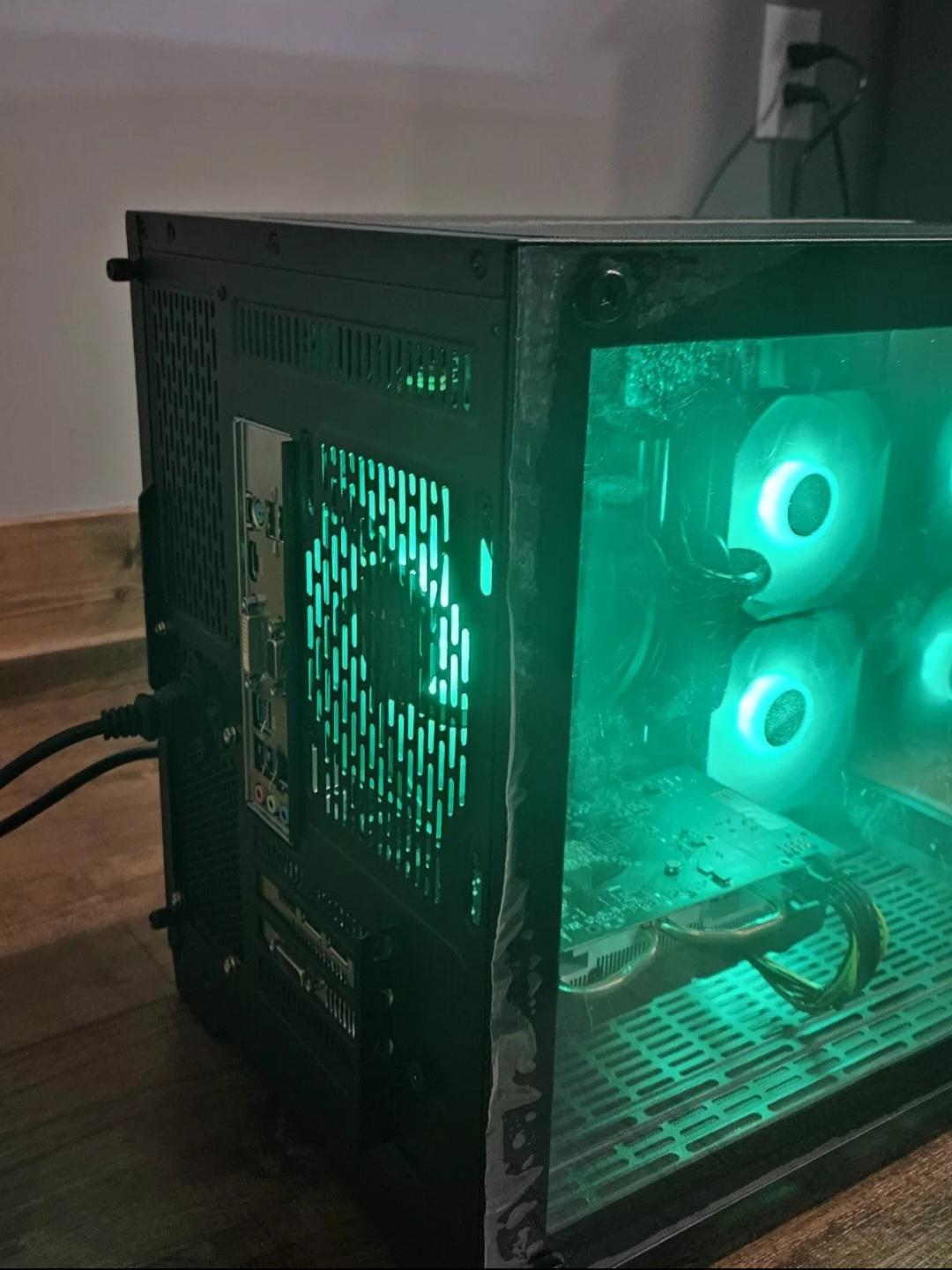 Custom Gaming PC | Ryzen 5 5500, RX580 2048SP 8GB, 16GB DDR4, 1TB Nvme SSD, Windows 11 Pro, Wifi USB