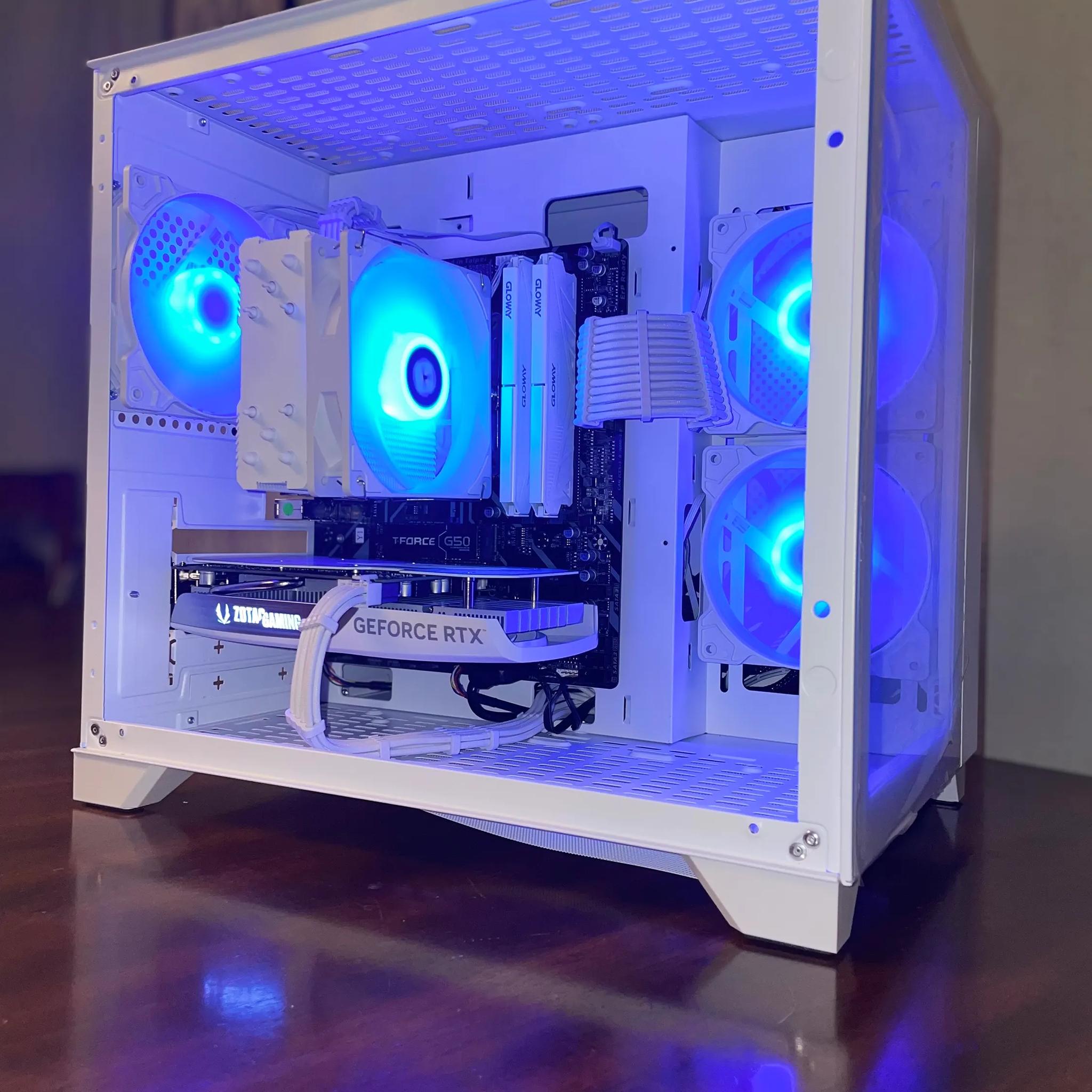 ❄️| RTX 4060 | Ryzen 7 3700x | 32GB | 1 TB NVMe | 1080p Gaming PC | ❄️