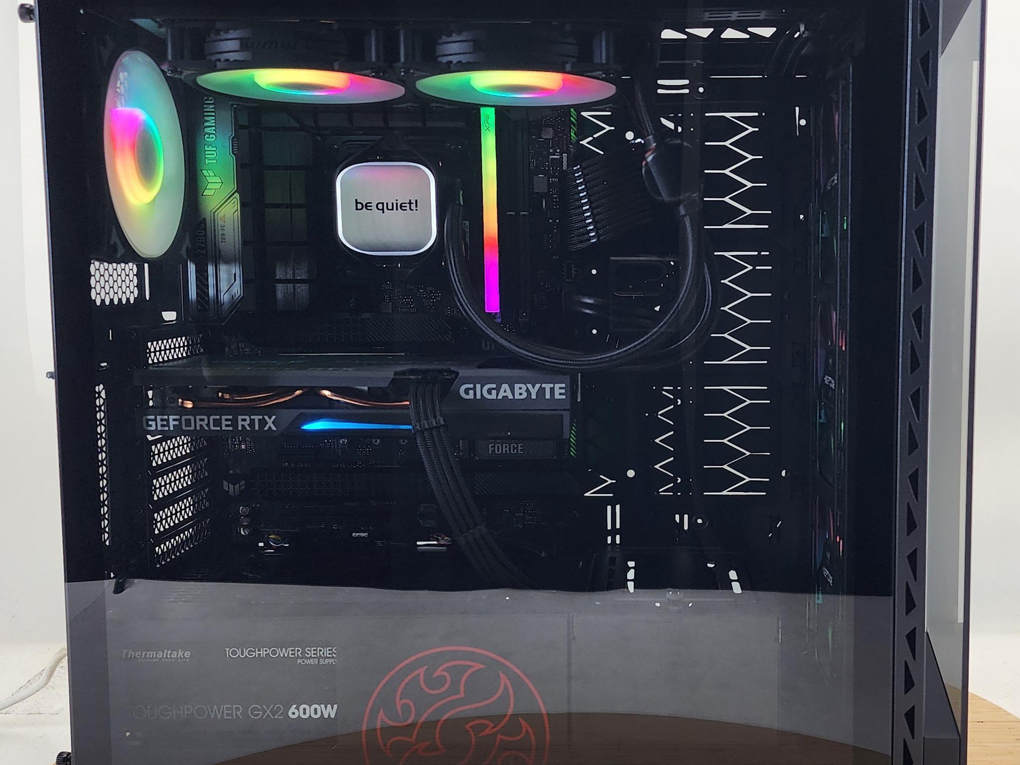 Gaming PC i5-14400F 16GB RAM 500GB SSD RTX 3060 12GB Windows 11 Computer