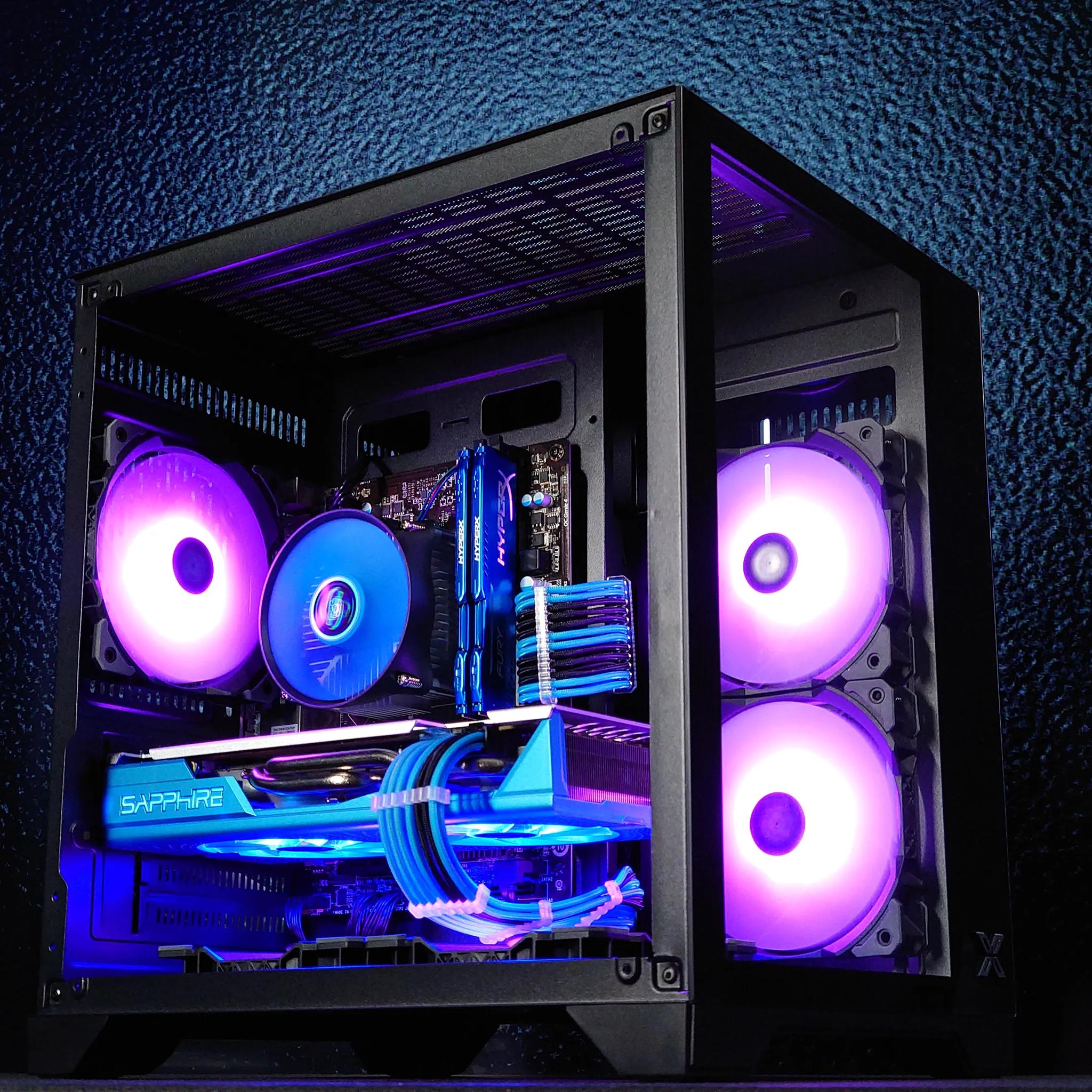 💙🤖BB-8 Budget Gaming PC🔷AMD RX 580 8GB🔷Intel Core i7 4770🔷16GB DDR3 🔷512GB SSD