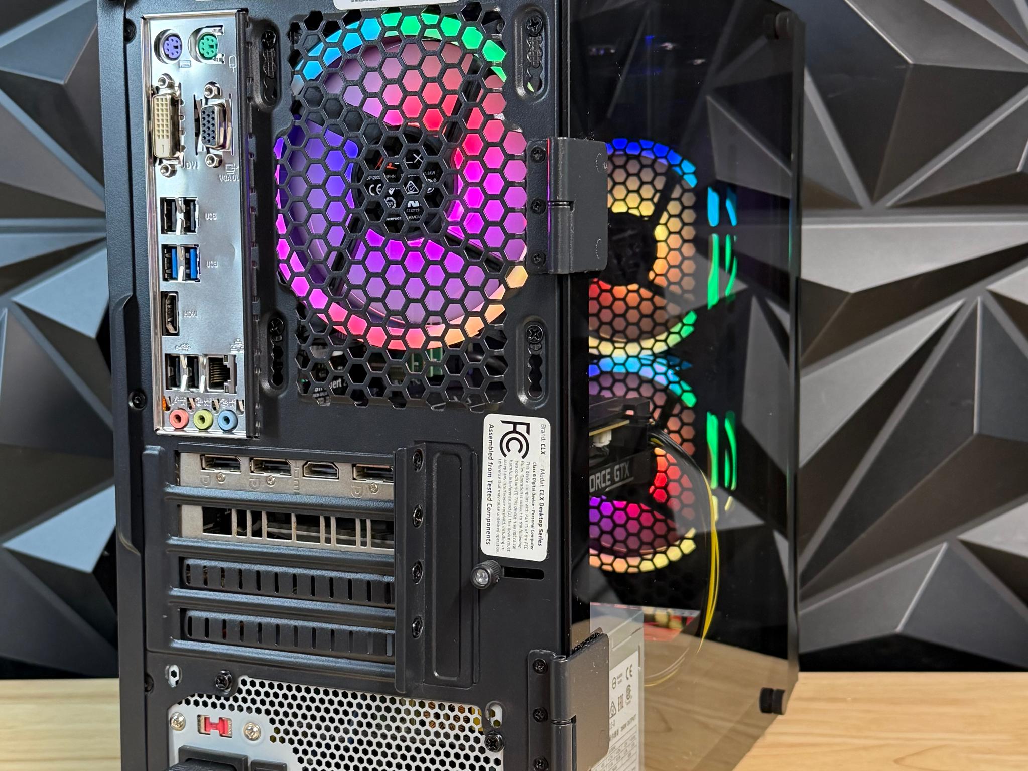 Nvidia GTX 1660 Super | Intel core i7 3.4ghz | 16GB | SSD + 1TB | Wi-Fi/BT |Win 11 Custom Gaming PC