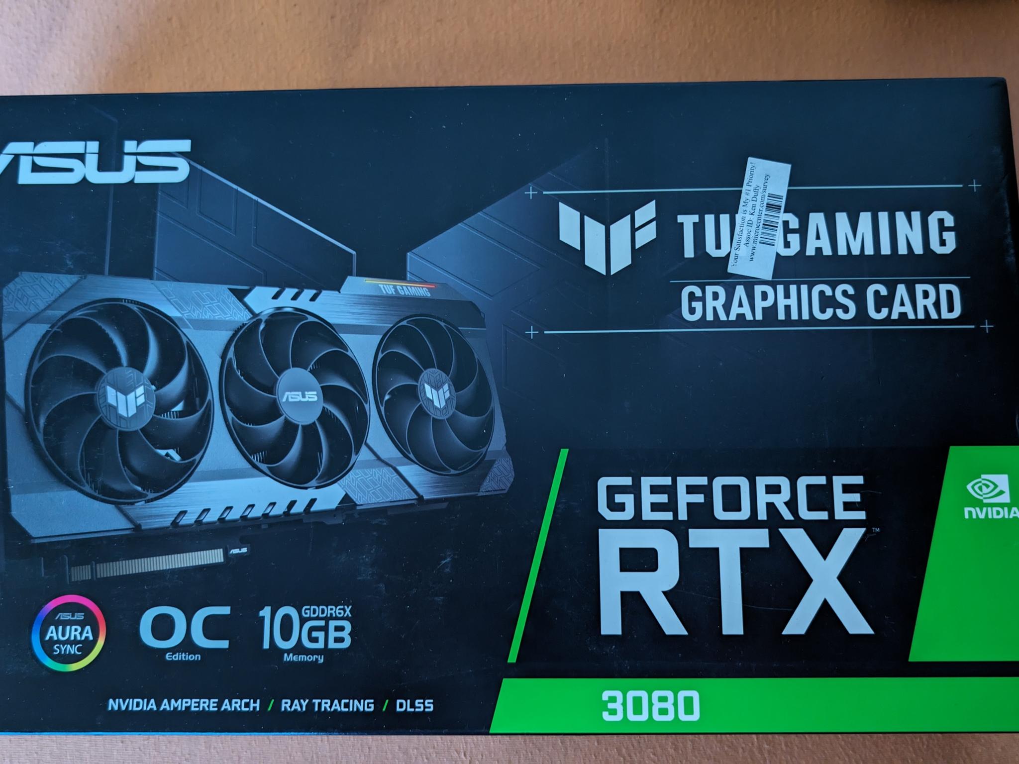 Asus Tuf Gaming OC RTX 3080 10GB