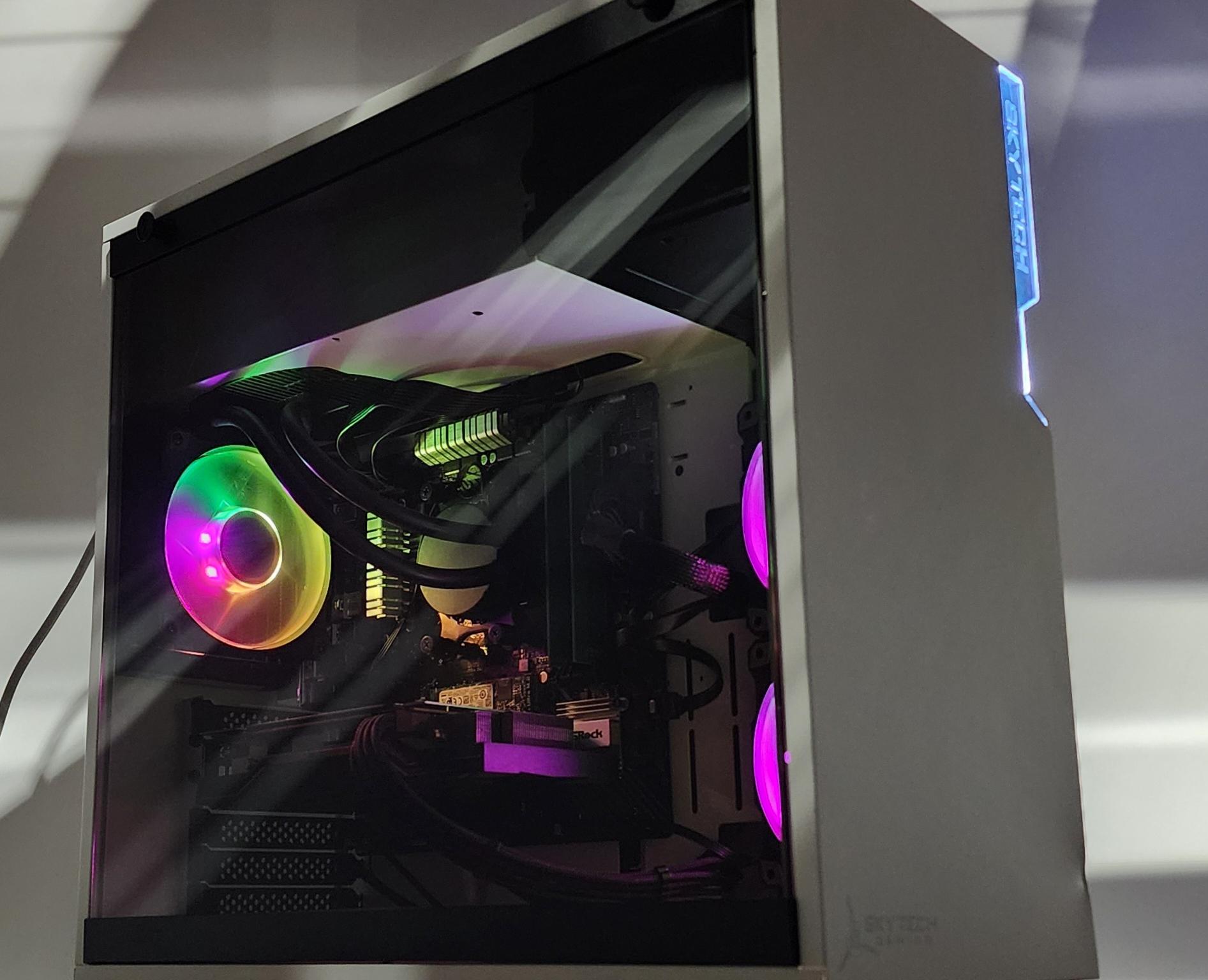 Gaming PC Ryzen 5 3600 16GB RAM 256GB SSD 1TB RX 5500 XT 4GB Windows 11 Computer
