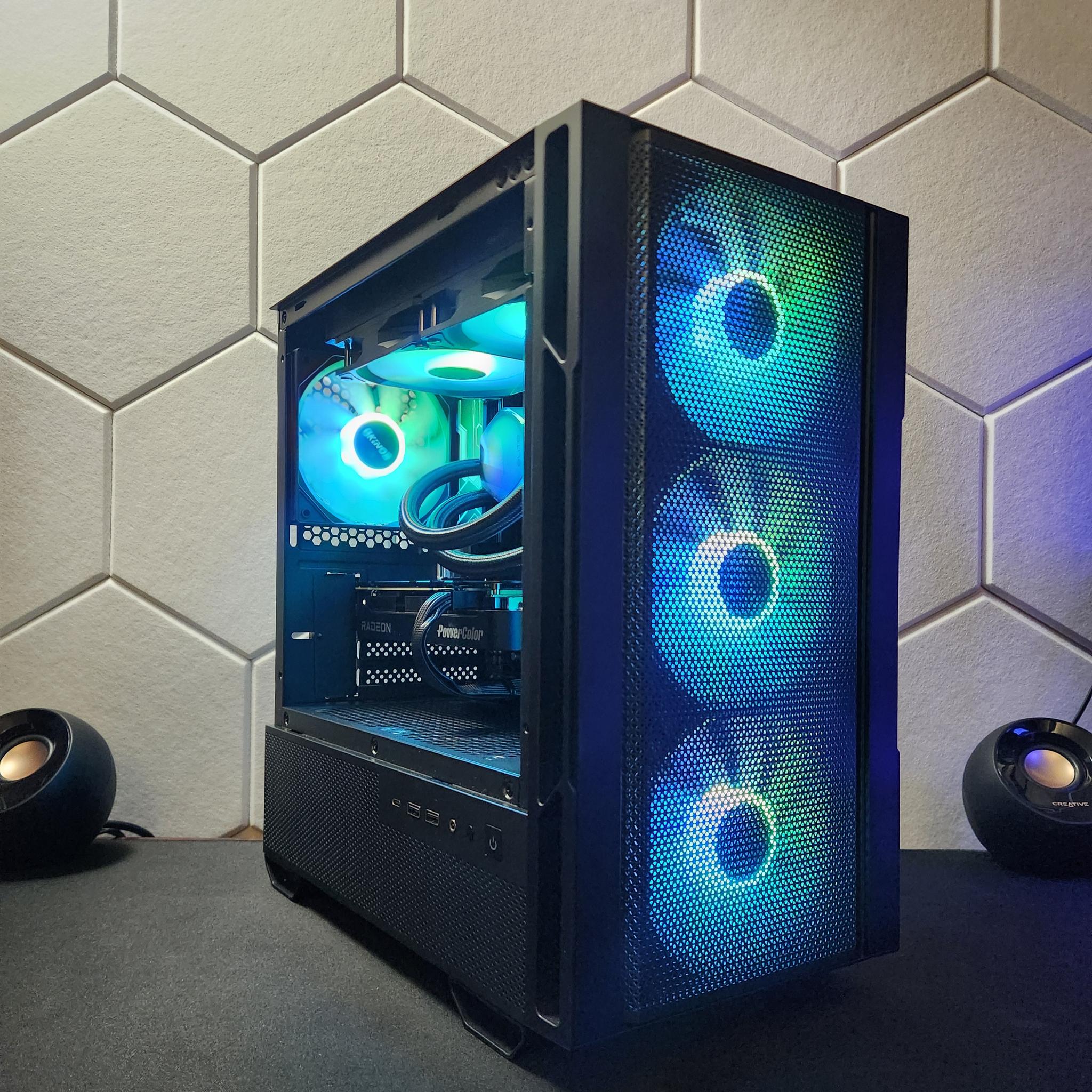 RX 9060XT 16GB | Ryzen 5 7600X | 32GB DDR5 6000Mhz | 1Tb SSD | WIFI+BT