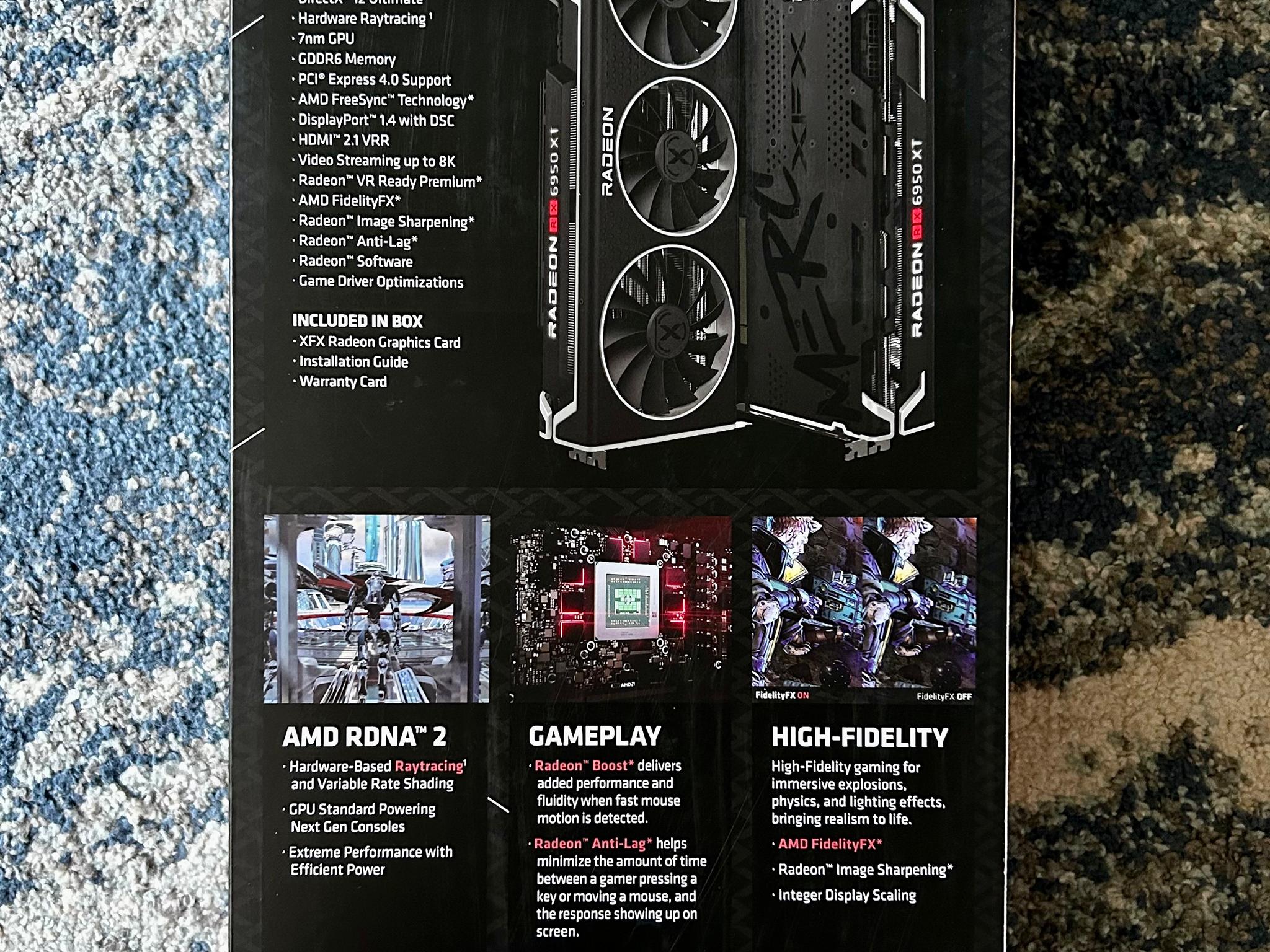 XFX Merc 319 Black RX 6950 XT 16 GB GDDR6