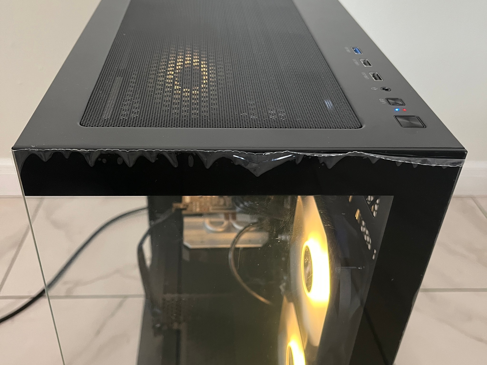 NVIDIA RTX 2060 Super, Intel Core i5-7400, 16GB RAM, 878GB Storage, RGB Gaming PC w/ Wi-Fi & BT