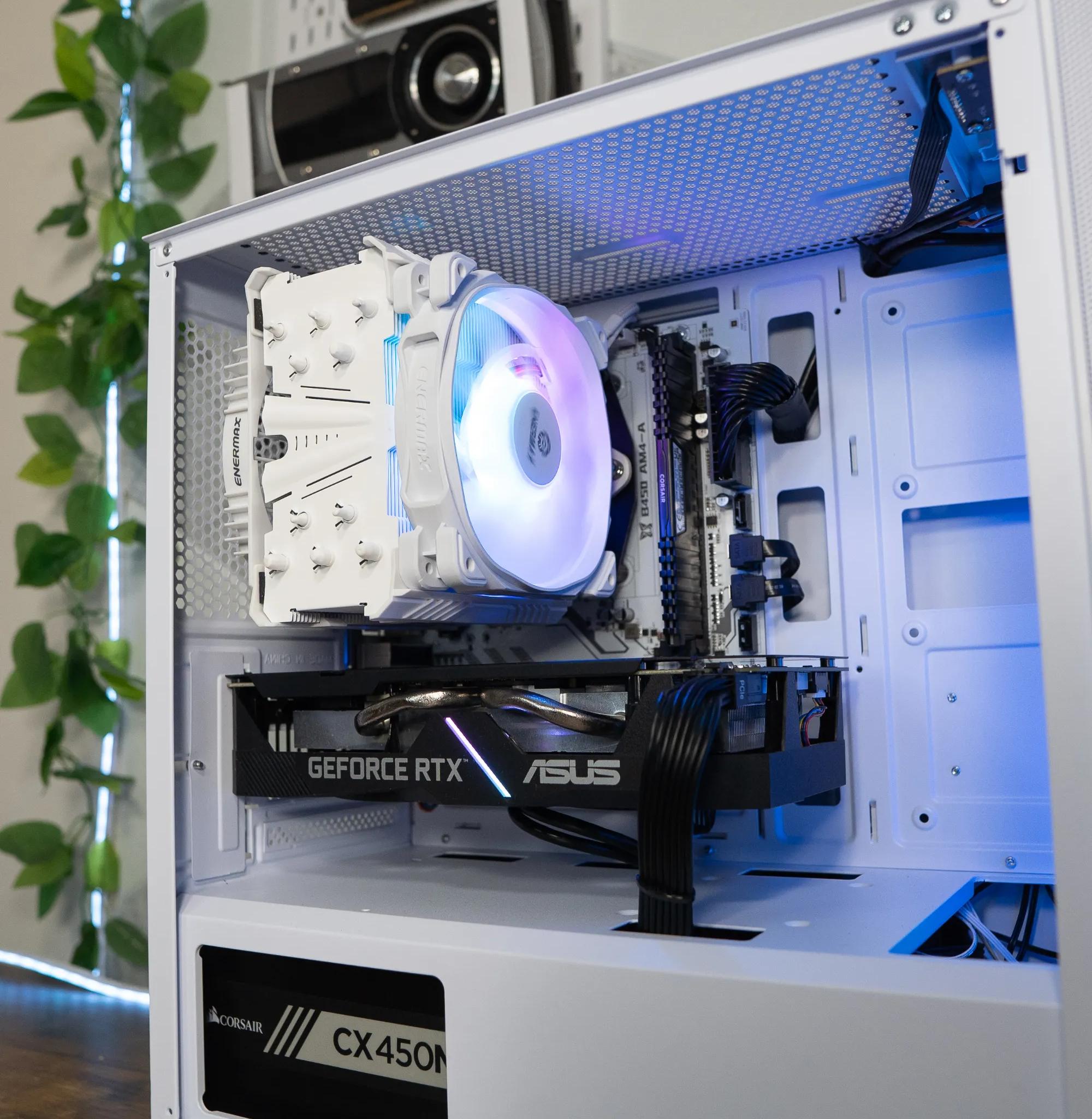 ❄️❄️ | ASUS RTX 2060 SUPER | RYZEN 7 PRO 4750G | 32GB DDR4 RAM | 1.5TB | Arctic Snow