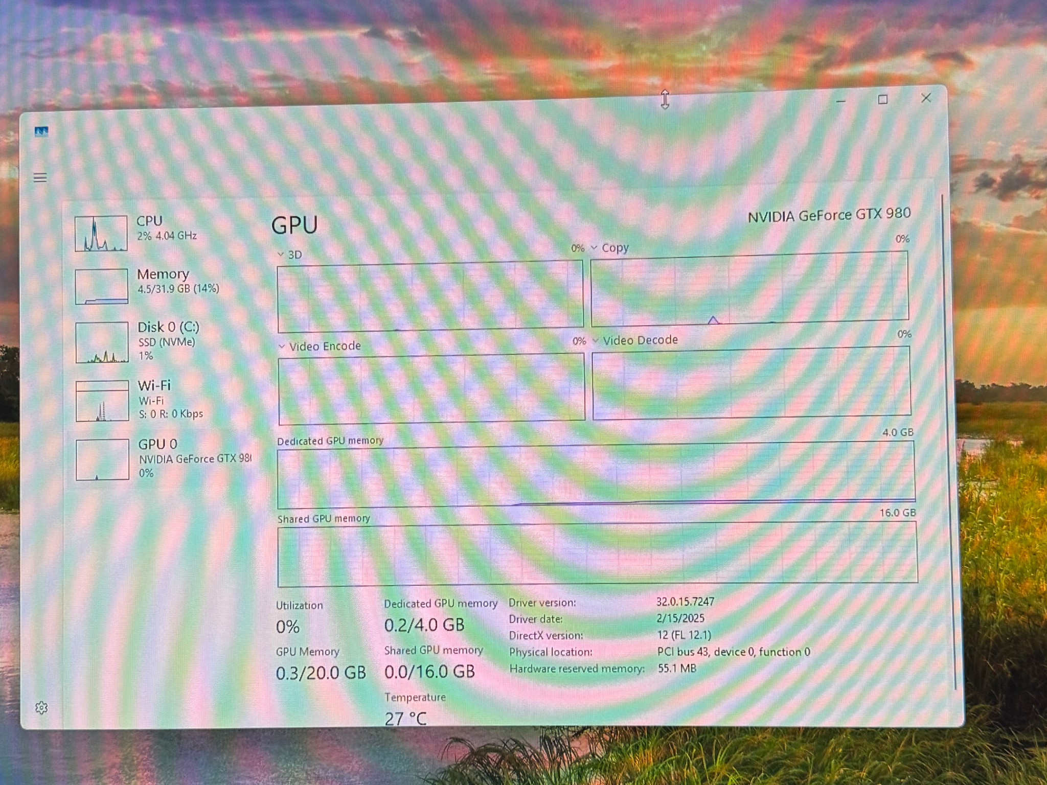 EVGA GeForce GTX 980 4GB FTW GAMING Graphics Card (04G-P4-2986-KR)