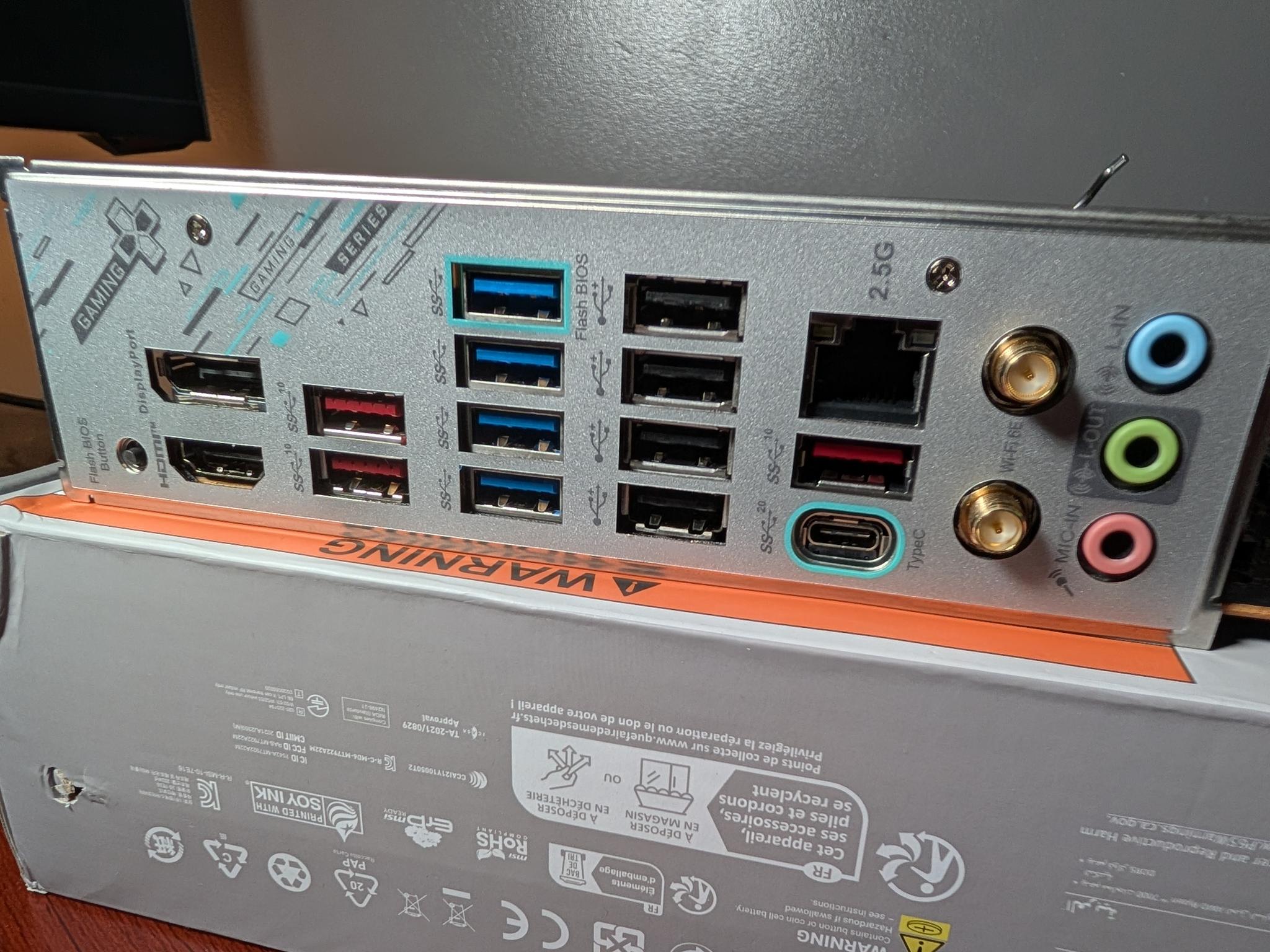 MSI X670E GAMING PLUS WIFI