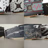 Lot of 8 AMD GPUs – RX 5700 XT (x6) + RX 580 (x2) – VBIOS Disk Included – Clean, Working, A/C Stored
