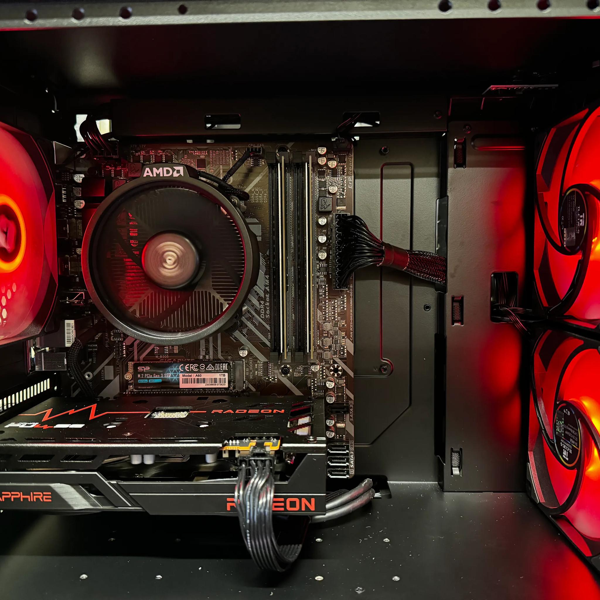 [Hermes] || Ryzen 5 3600 + RX 6600 8G w/ 16GB of DDR4 RAM & 1TB M.2 NVMe SSD