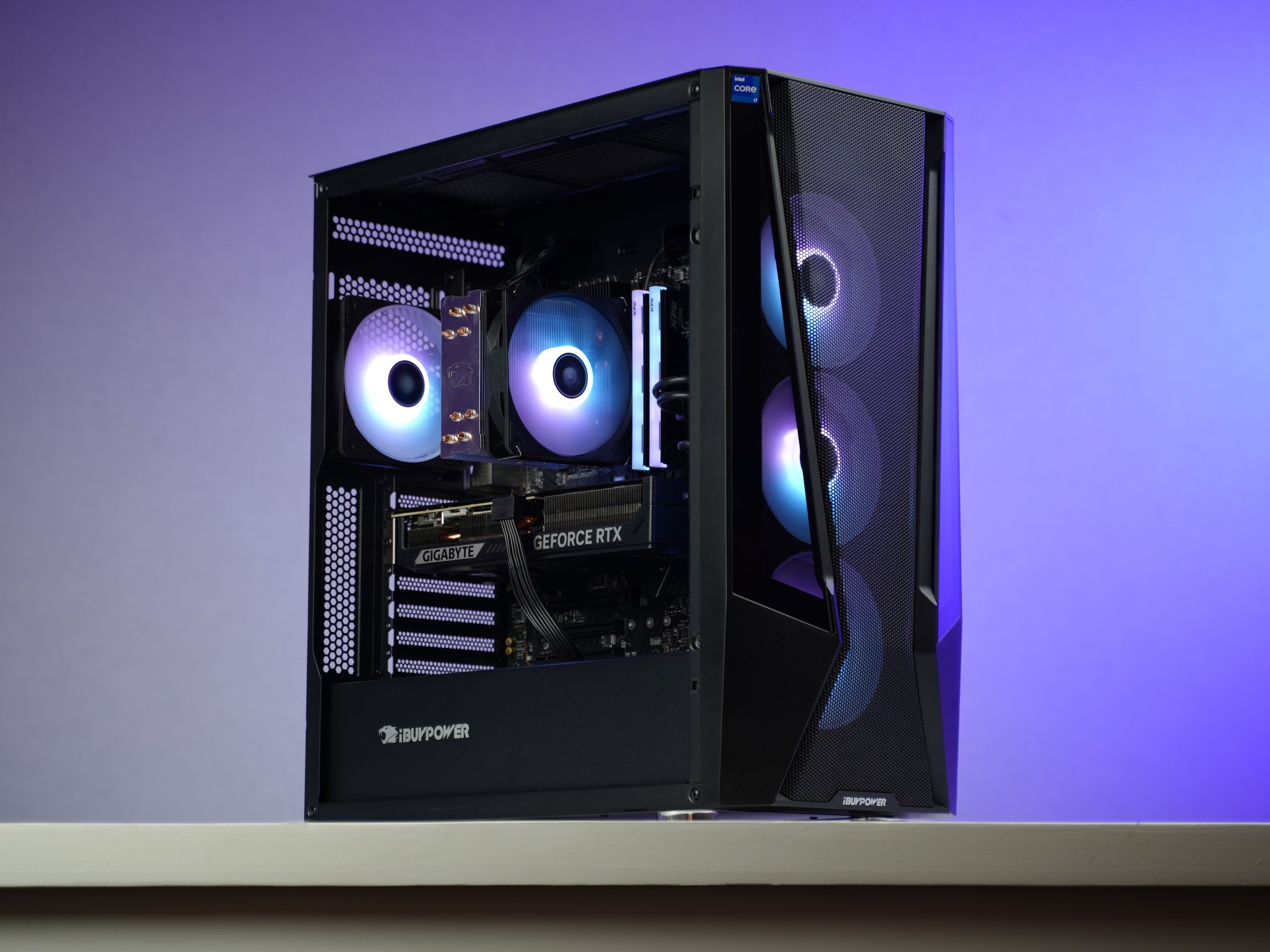 “BUYFORM” RTX 5070 Intel Core i7 14700f 32GB 2TB Windows 11 Pro Workstation Gaming PC