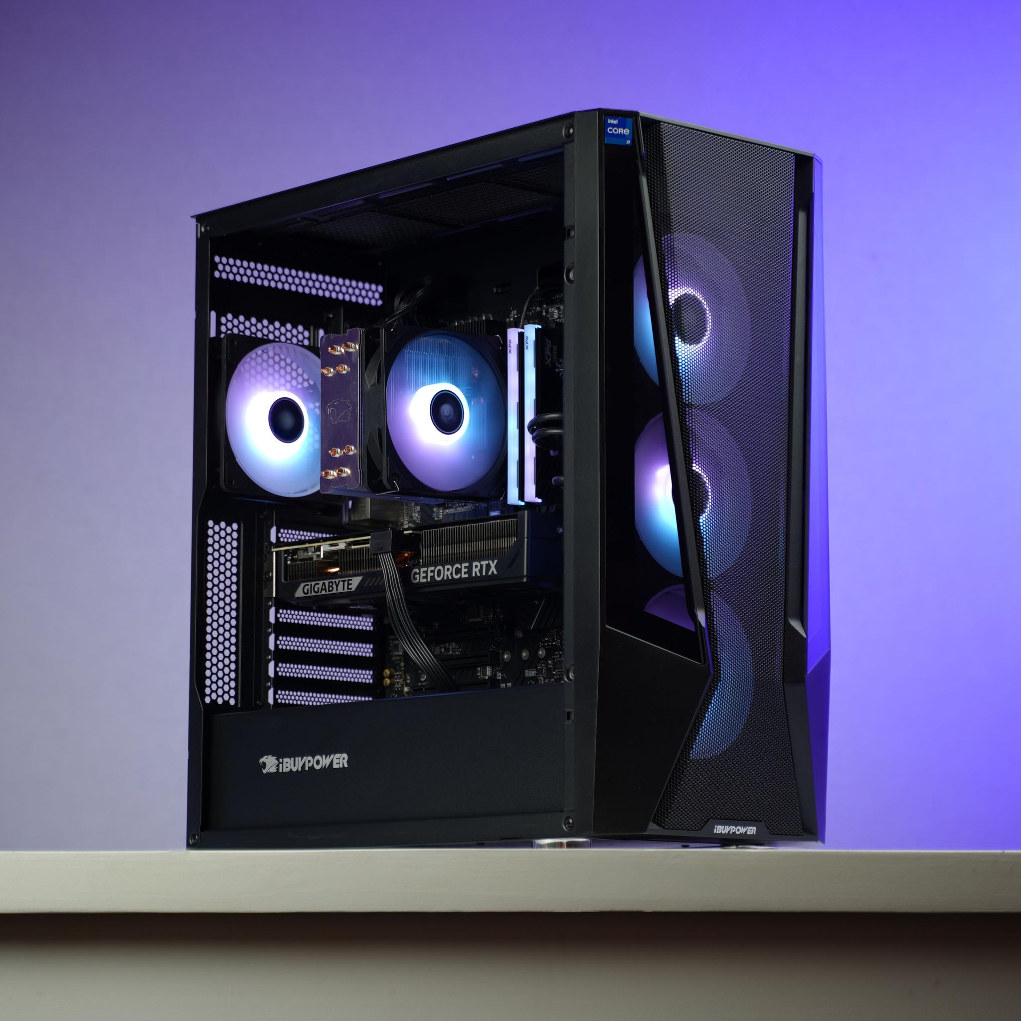 “BUYFORM” RTX 5070 Intel Core i7 14700f 32GB 2TB Windows 11 Pro Workstation Gaming PC
