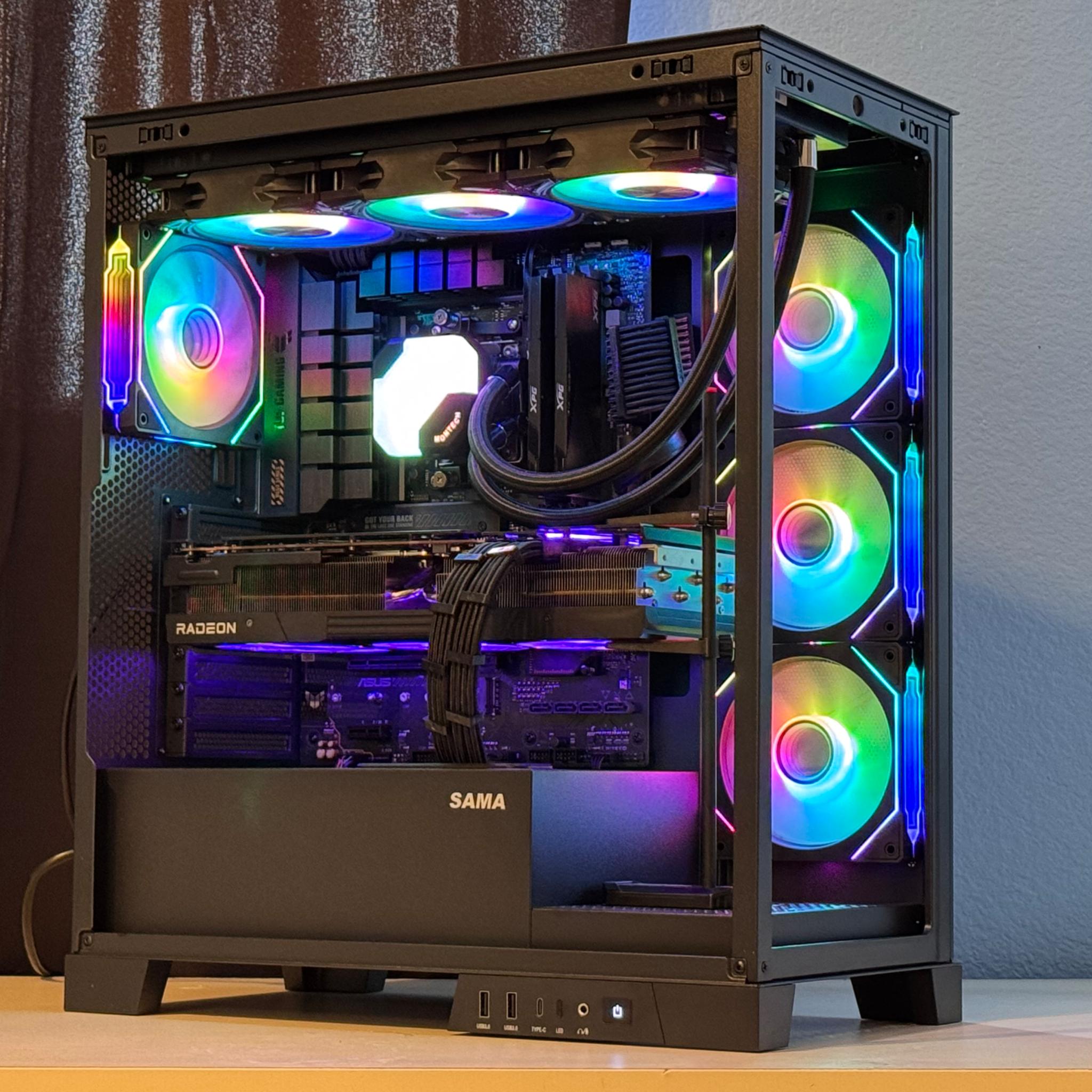 🚀FASTEST AMD Gaming PC🚀 Ryzen 7 9800X3D | AMD RX 7900XTX | 32GB DDR5 | 2TB nVME SSD | Win11 + Wifi