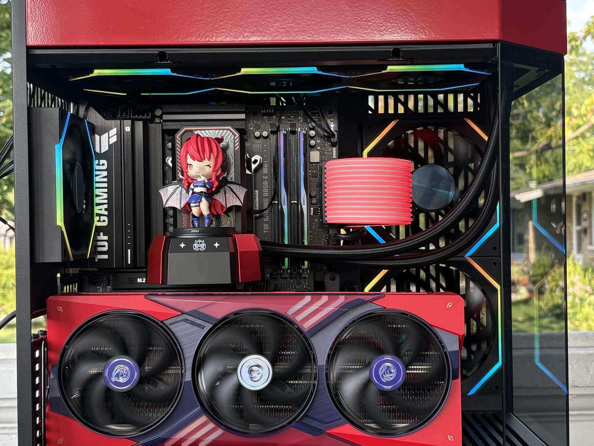 Black Cat Customs Nocturne | Ryzen 7 9800X3D | RTX 5070 Ti MSI MLG | 32GB DDR5 | 2TB Gen5 NVME