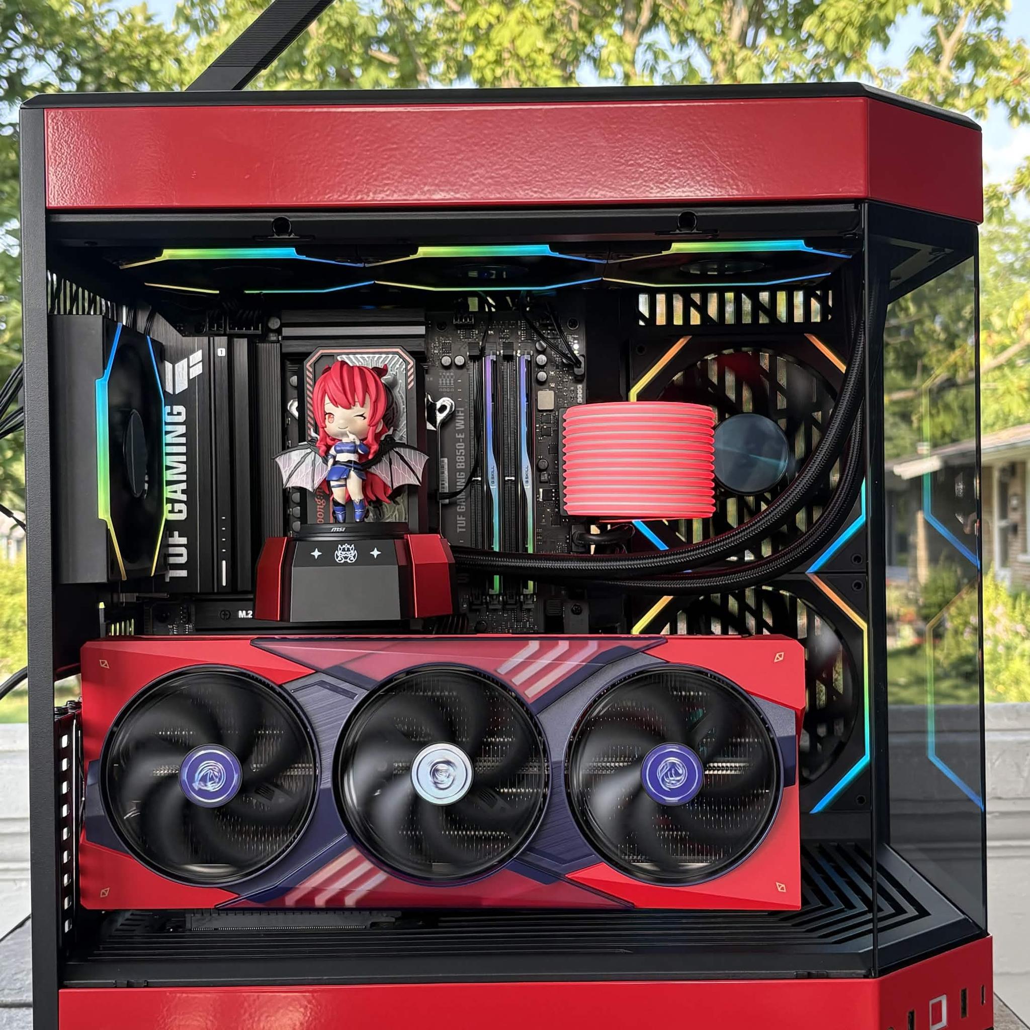 Black Cat Customs Nocturne | Ryzen 7 9800X3D | RTX 5070 Ti MSI MLG | 32GB DDR5 | 2TB Gen5 NVME
