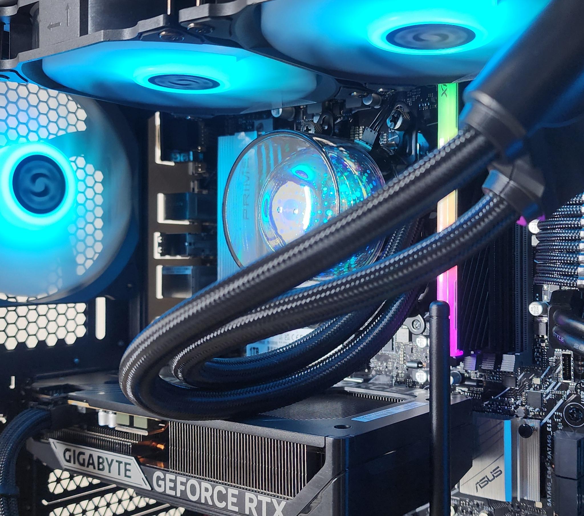 Gaming PC Ryzen 5 9600X 16GB RAM 1TB SSD RTX 5060  8GB Windows 11 Computer