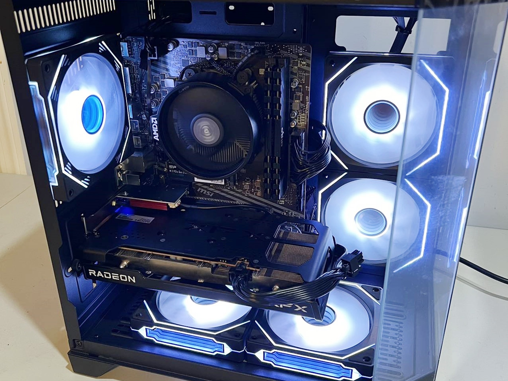 🔥SALE🔥 R5-5600|RX 6600|1TB M.2|16GB RAM-DeepHuo Brand NEW Pre-Built PC