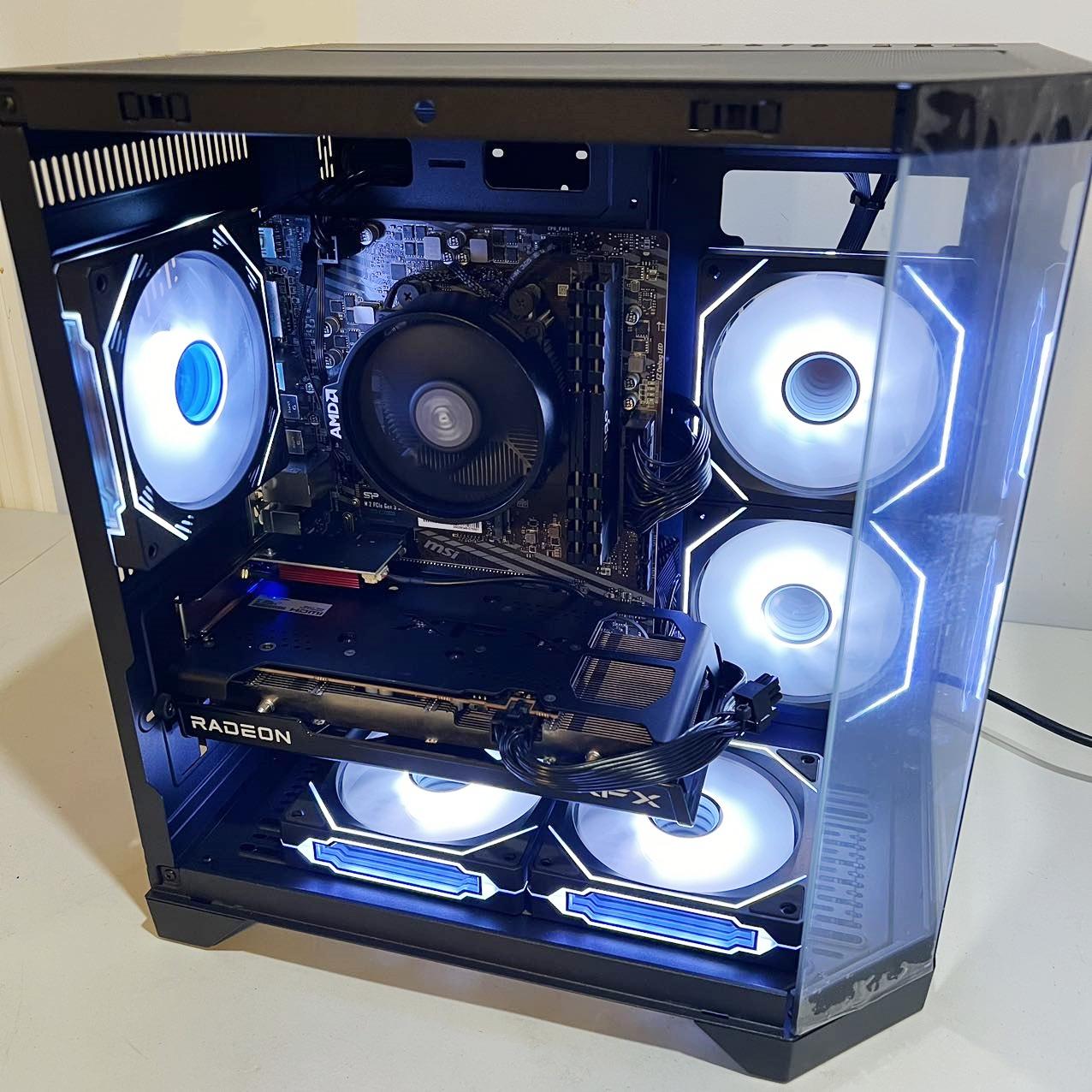 🔥SALE🔥 R5-5600|RX 6600|1TB M.2|16GB RAM-DeepHuo Brand NEW Pre-Built PC