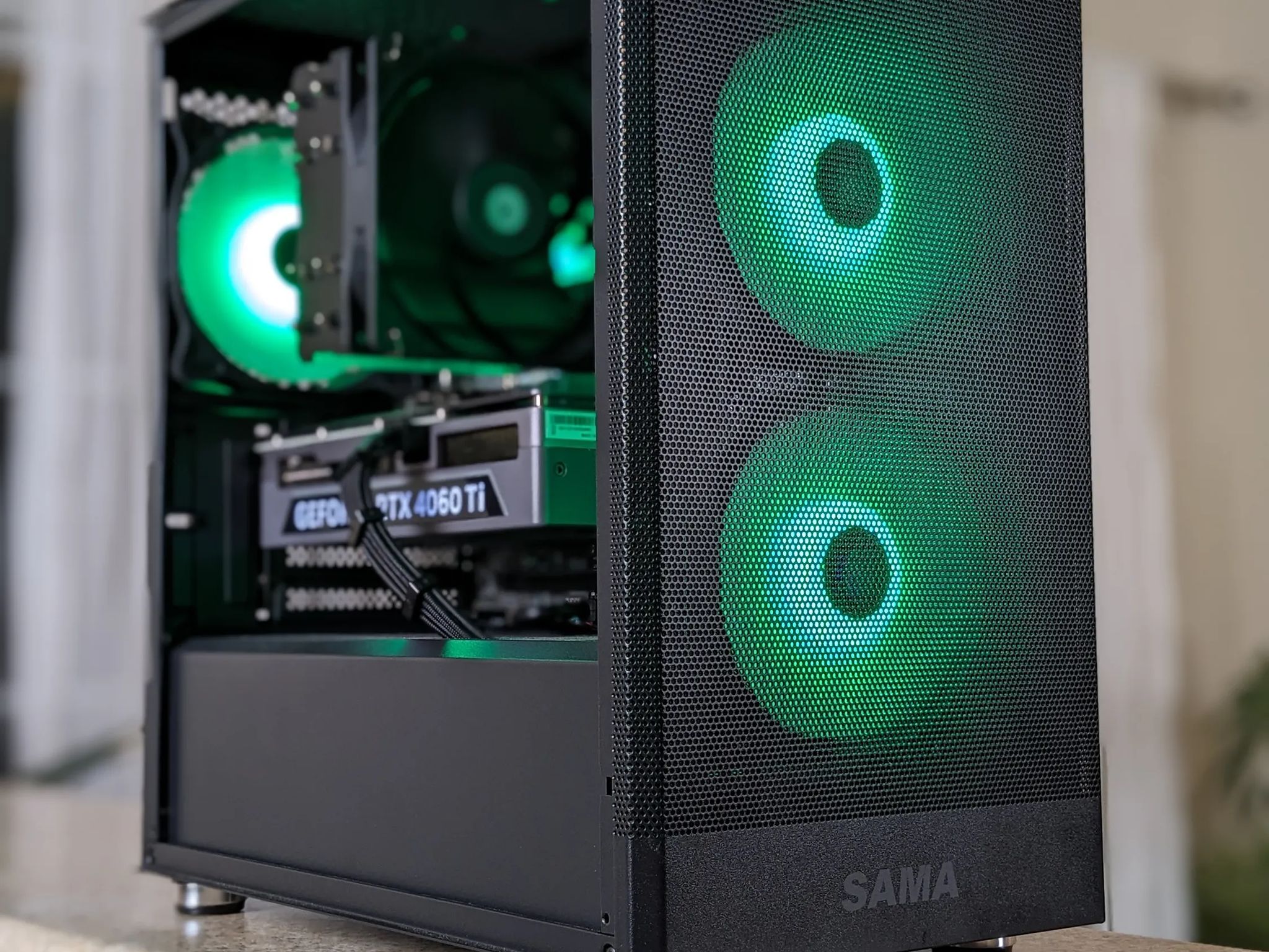Mid Range Ryzen RGB Gaming PC - Ryzen 5 5600G - RTX 4060 Ti