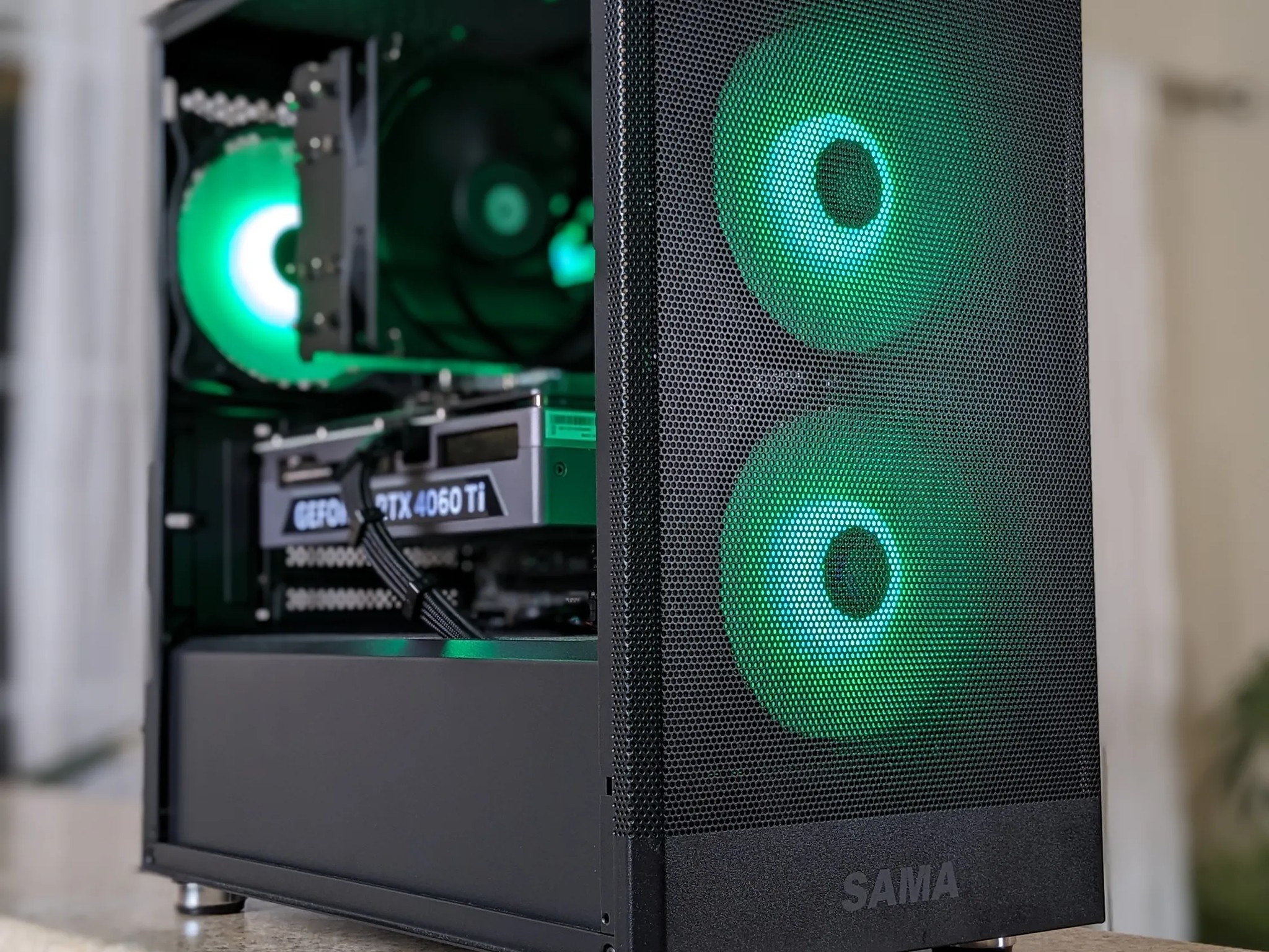 Mid Range Ryzen RGB Gaming PC - Ryzen 5 5600G - RTX 4060 Ti